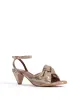 Aliza 50 stiletto Lizard metallic goat Vintage champagne sold by Anonymous Copenhagen