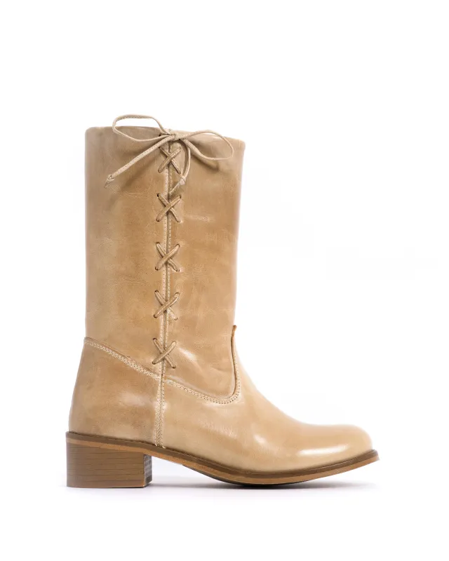 Dico Julia Laces Escovado Light Tan sold by Anonymous Copenhagen