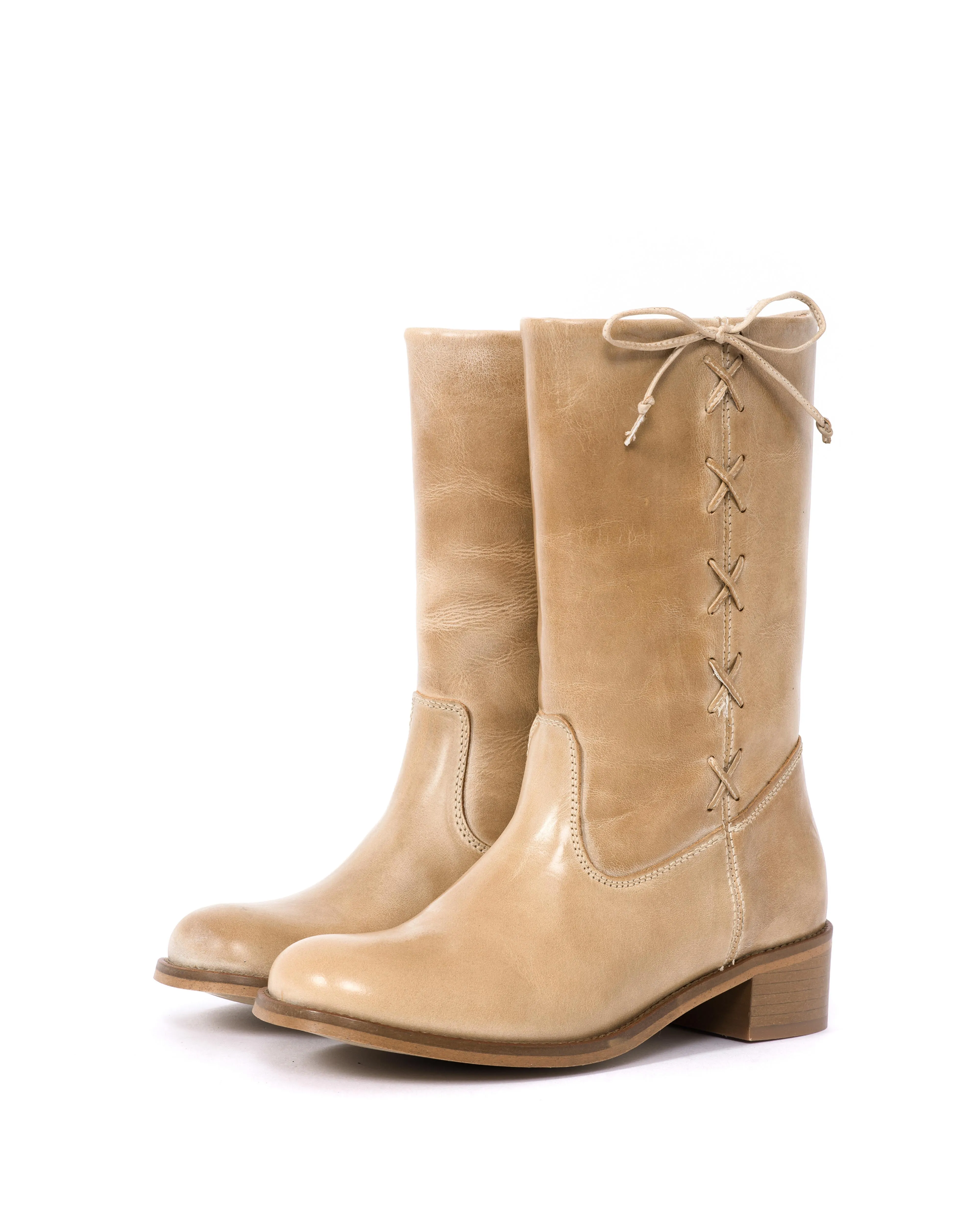 Dico Julia Laces Escovado Light Tan sold by Anonymous Copenhagen product image thumbnail 2