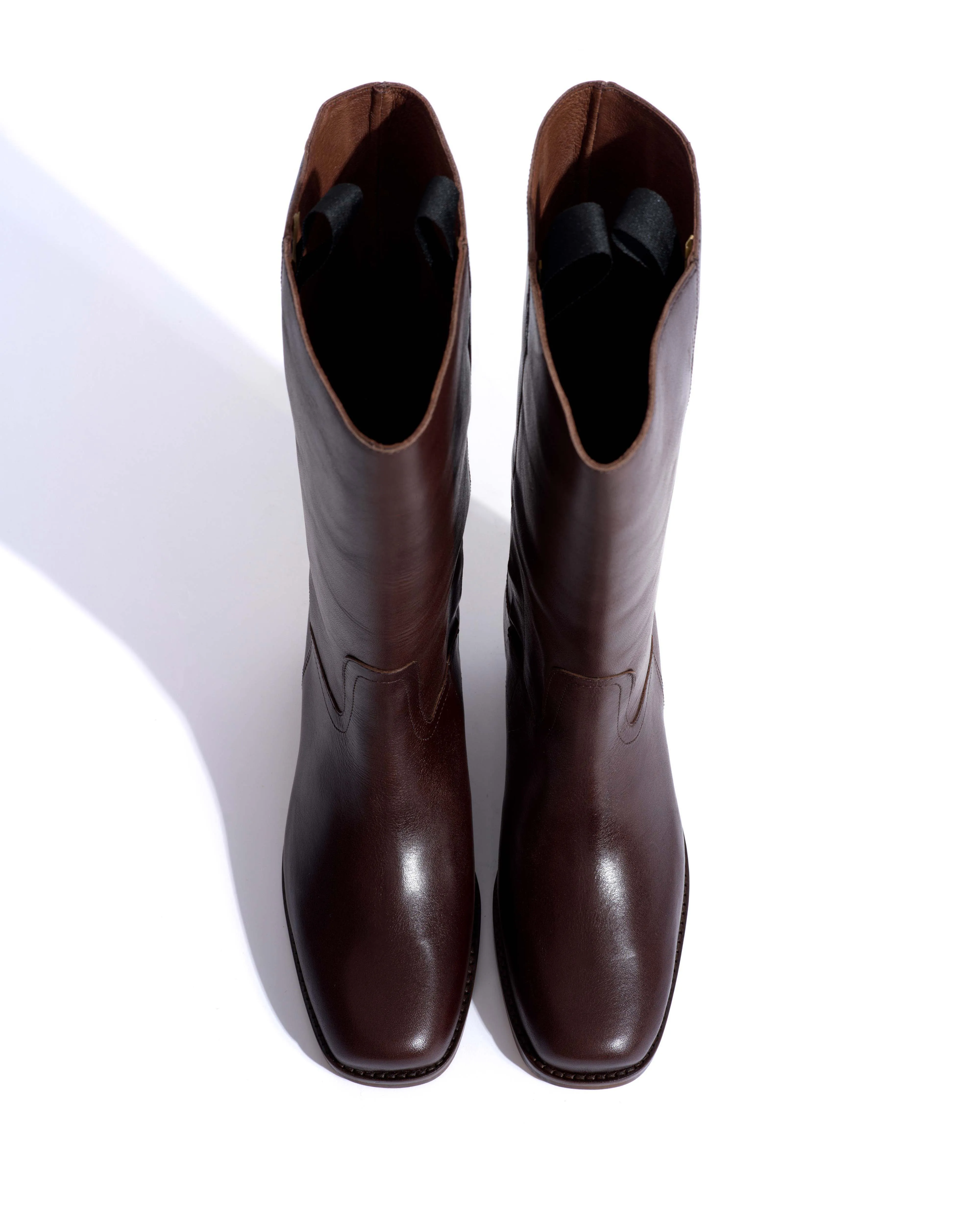 Tarisha Vegetal soft calf Coffee brown sold by Anonymous Copenhagen product image thumbnail 4