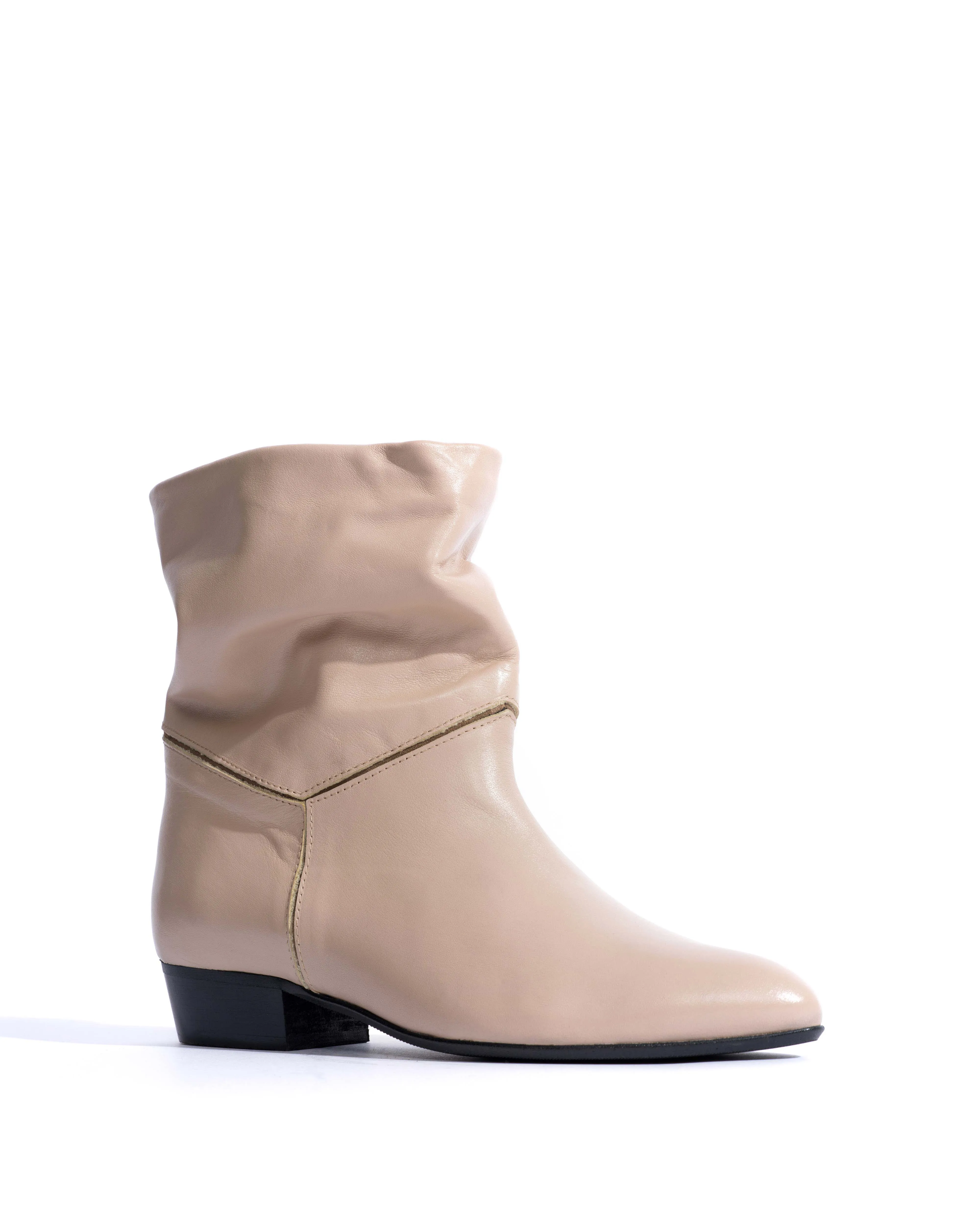 Jassi 20 Soft calf & suede leather Biskit beige & mushroom sold by Anonymous Copenhagen product image thumbnail 2
