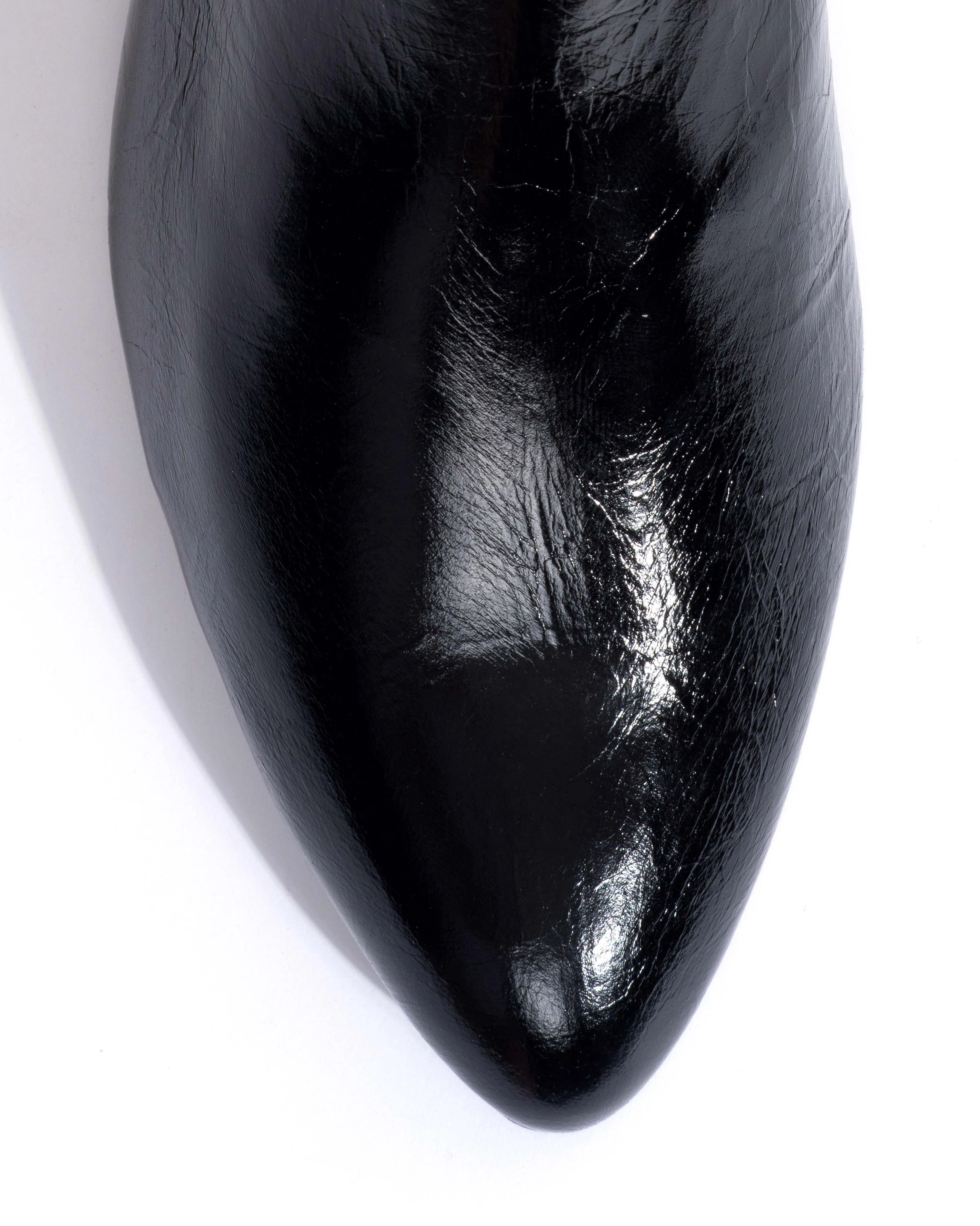 Rita Crinkled polished goat Black sold by Anonymous Copenhagen product image thumbnail 5