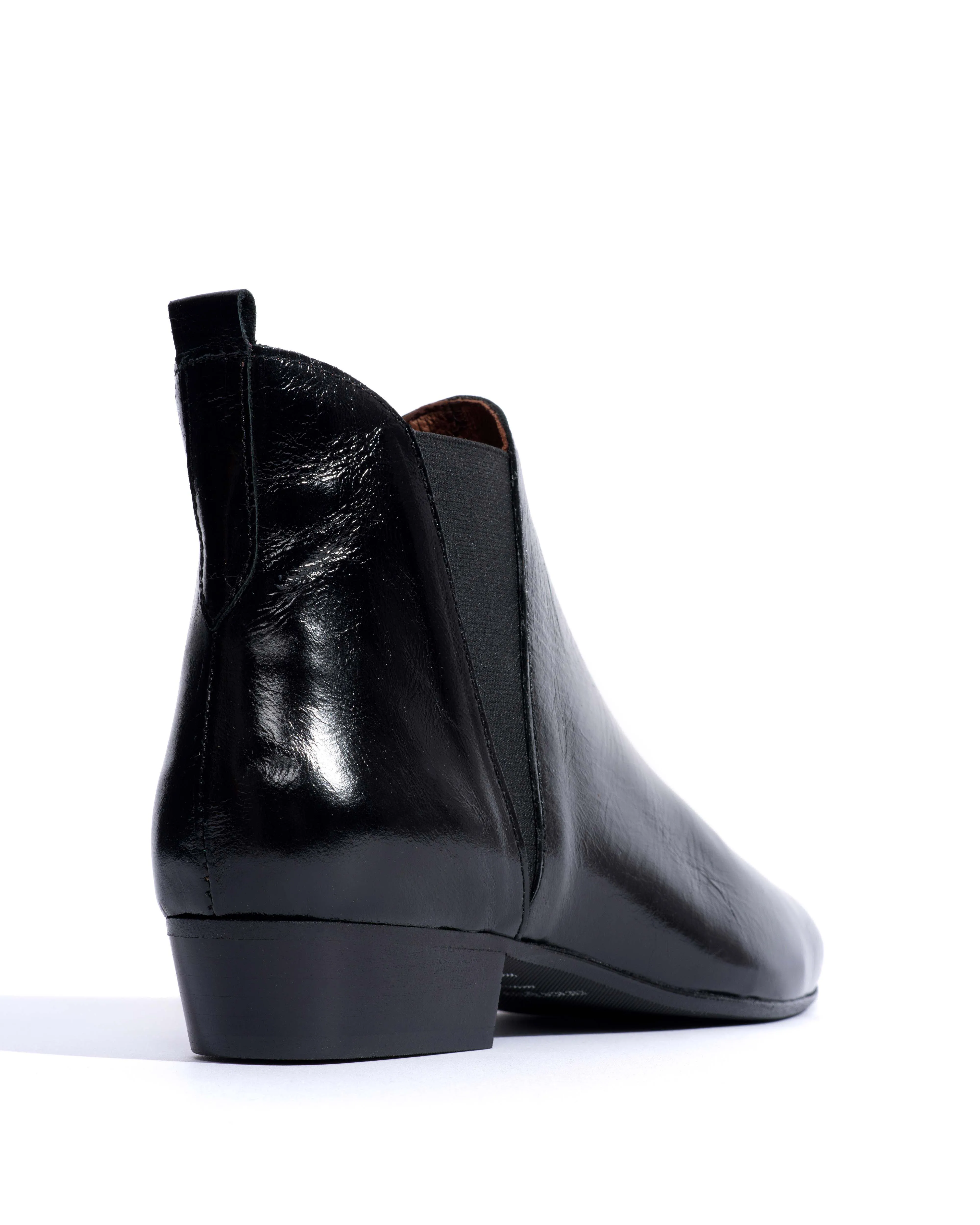 Rita Crinkled polished goat Black sold by Anonymous Copenhagen product image thumbnail 3