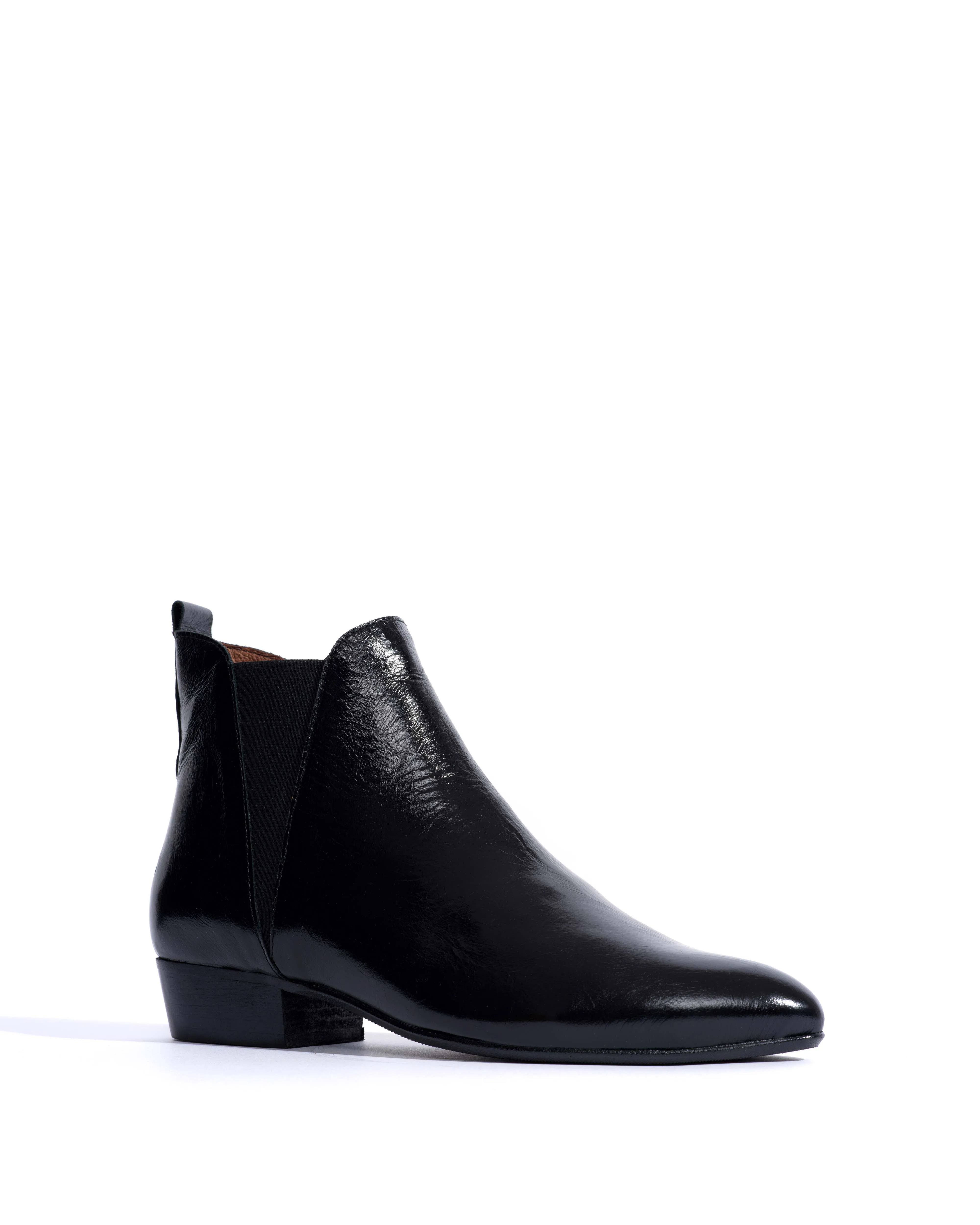 Rita Crinkled polished goat Black sold by Anonymous Copenhagen product image thumbnail 2