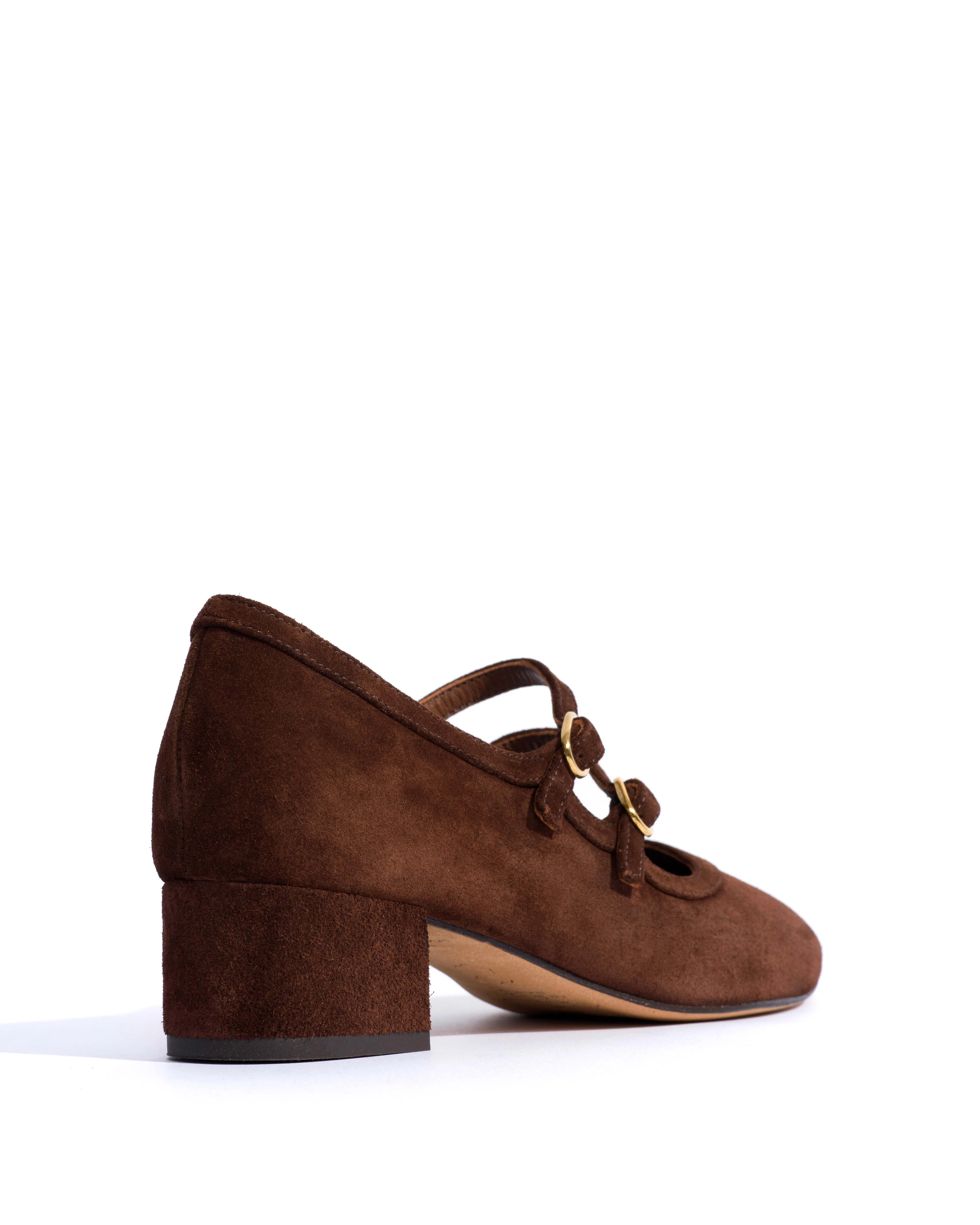 Balie 40 Calf suede Chocolate sold by Anonymous Copenhagen product image thumbnail 3