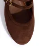 Balie 40 Calf suede Chocolate sold by Anonymous Copenhagen