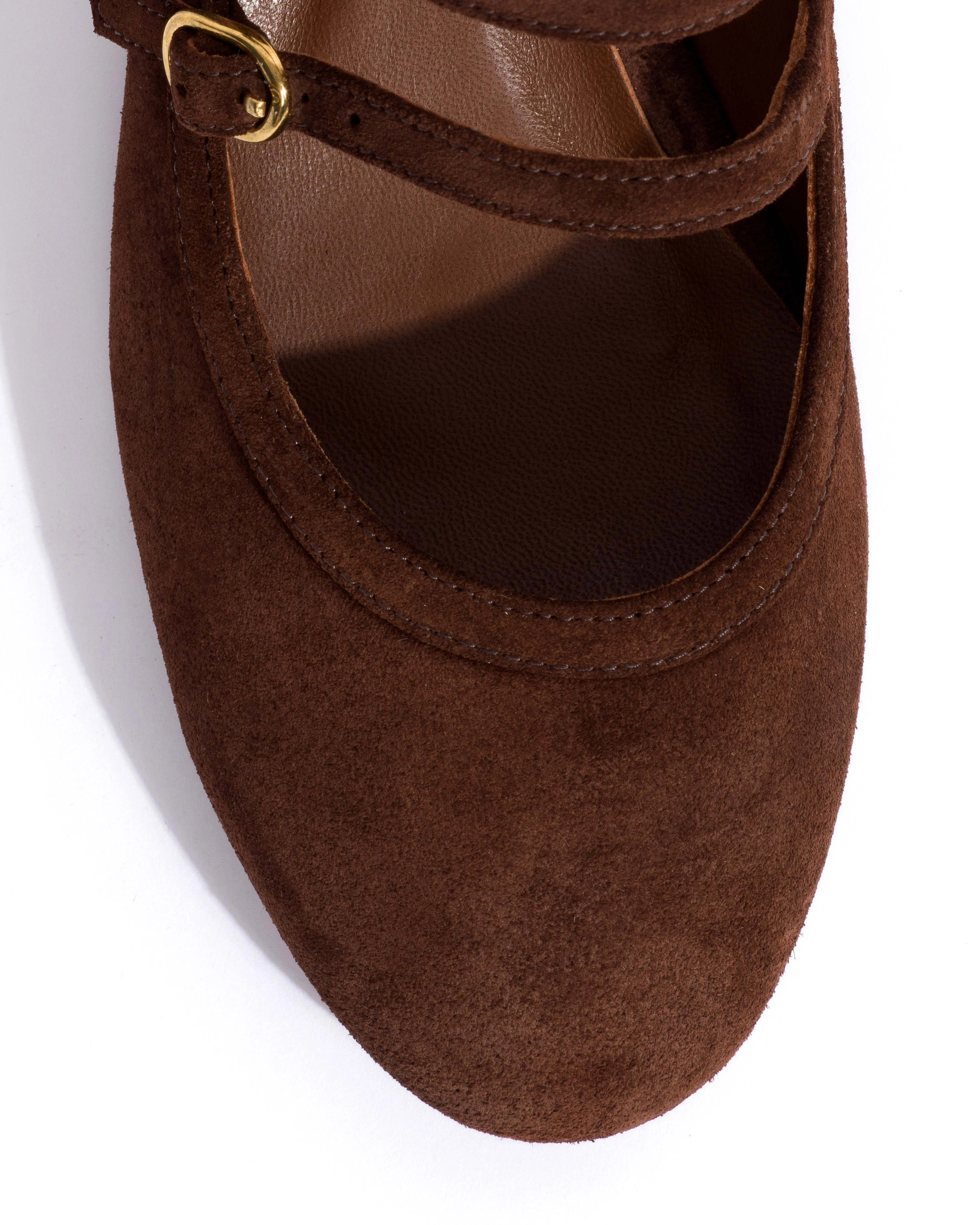 Balie 40 Calf suede Chocolate sold by Anonymous Copenhagen product image thumbnail 5