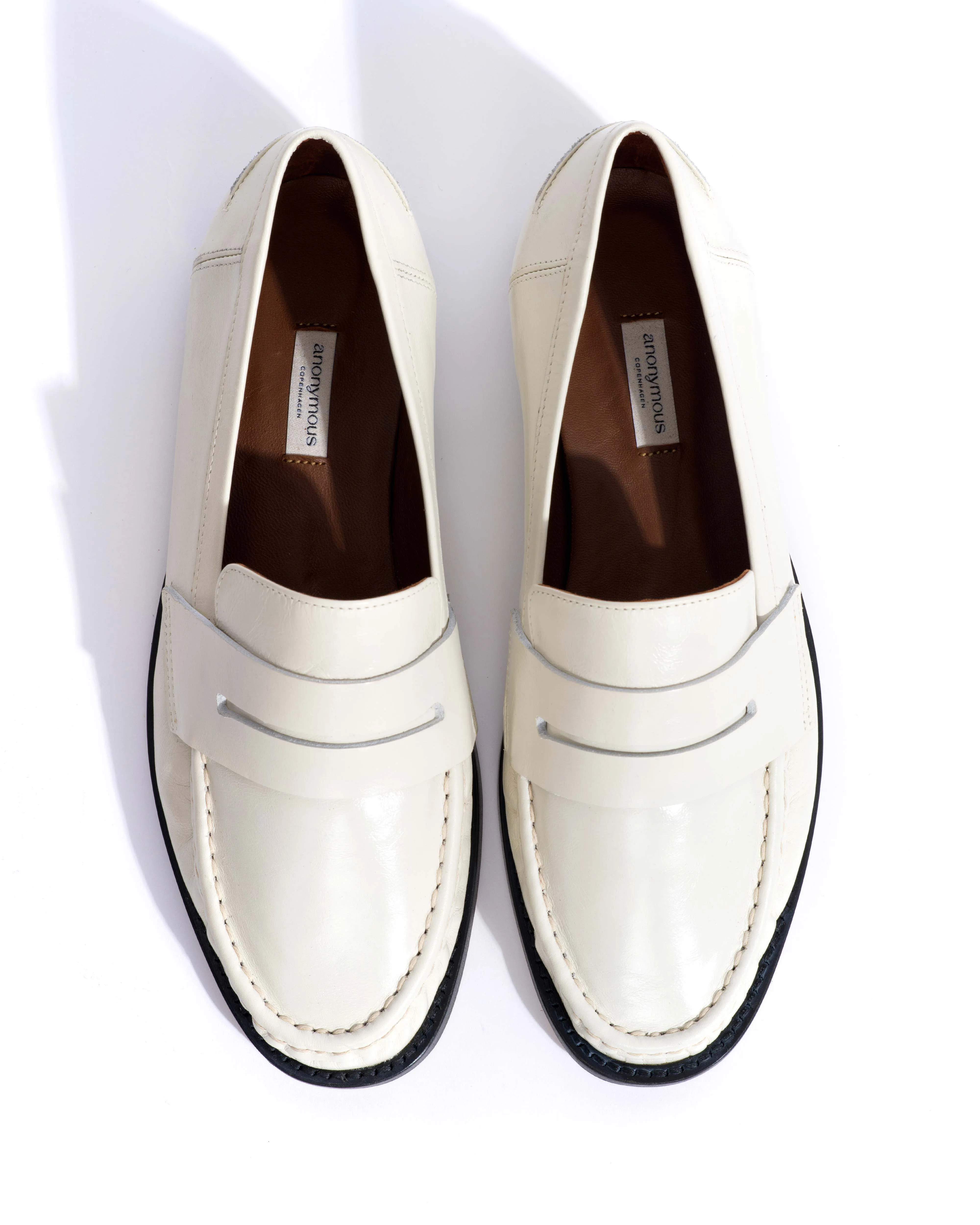 Jesha Crinkled soft calf White sand sold by Anonymous Copenhagen product image thumbnail 4