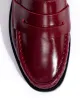 Jesha Crinkled soft calf Pomegranate sold by Anonymous Copenhagen