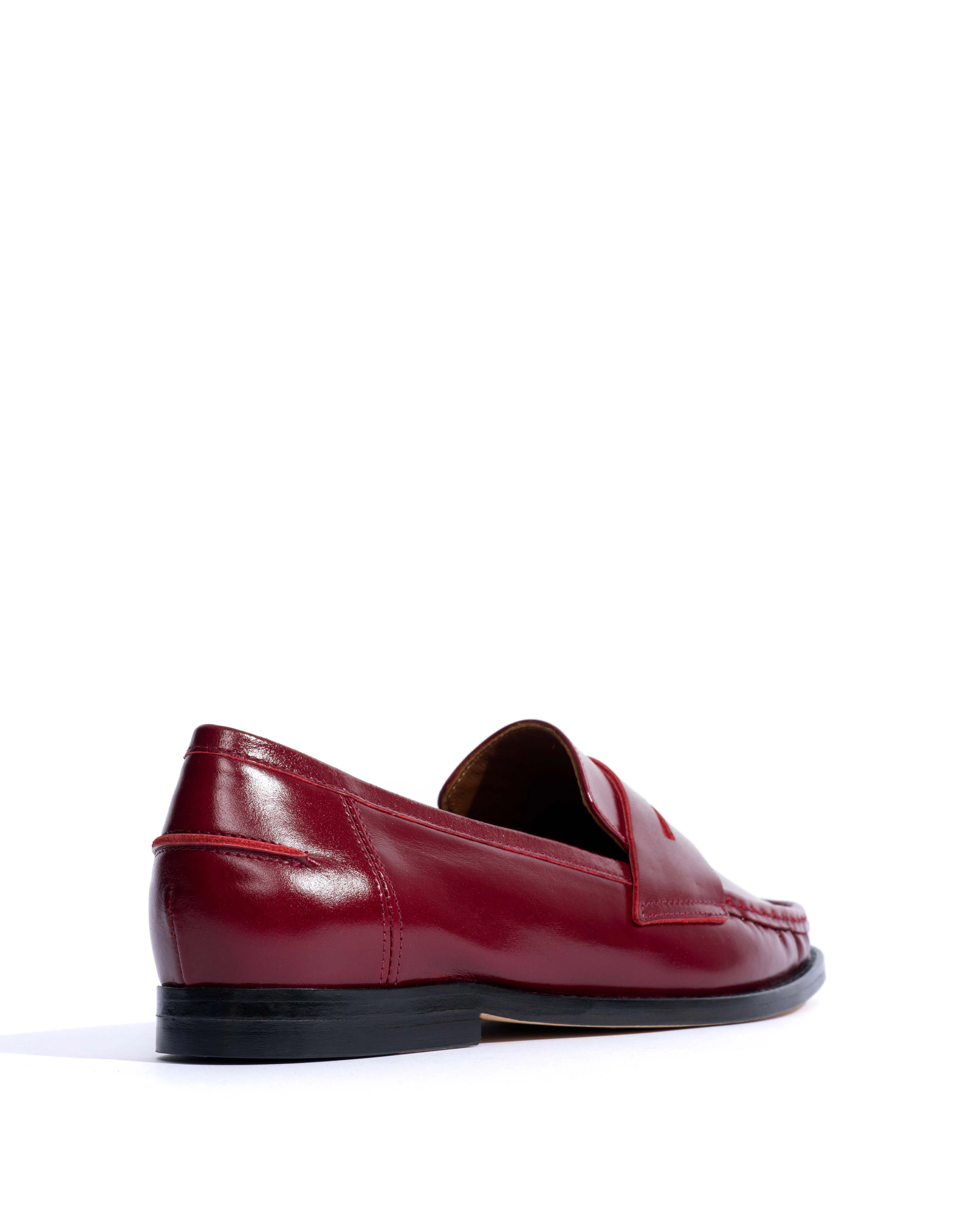 Jesha Crinkled soft calf Pomegranate sold by Anonymous Copenhagen product image thumbnail 3