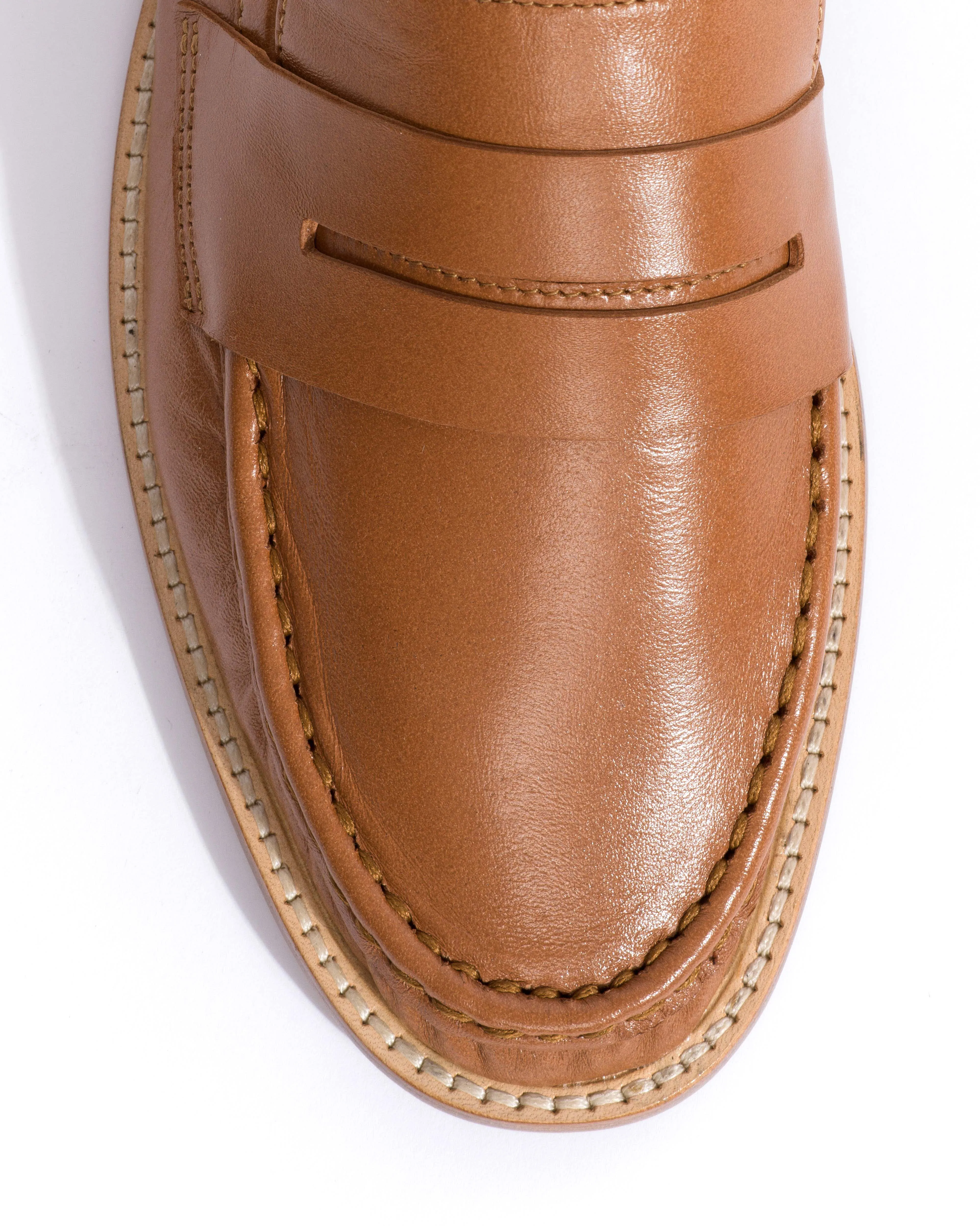 Jesha Shiny lamb Caramel sold by Anonymous Copenhagen product image thumbnail 5