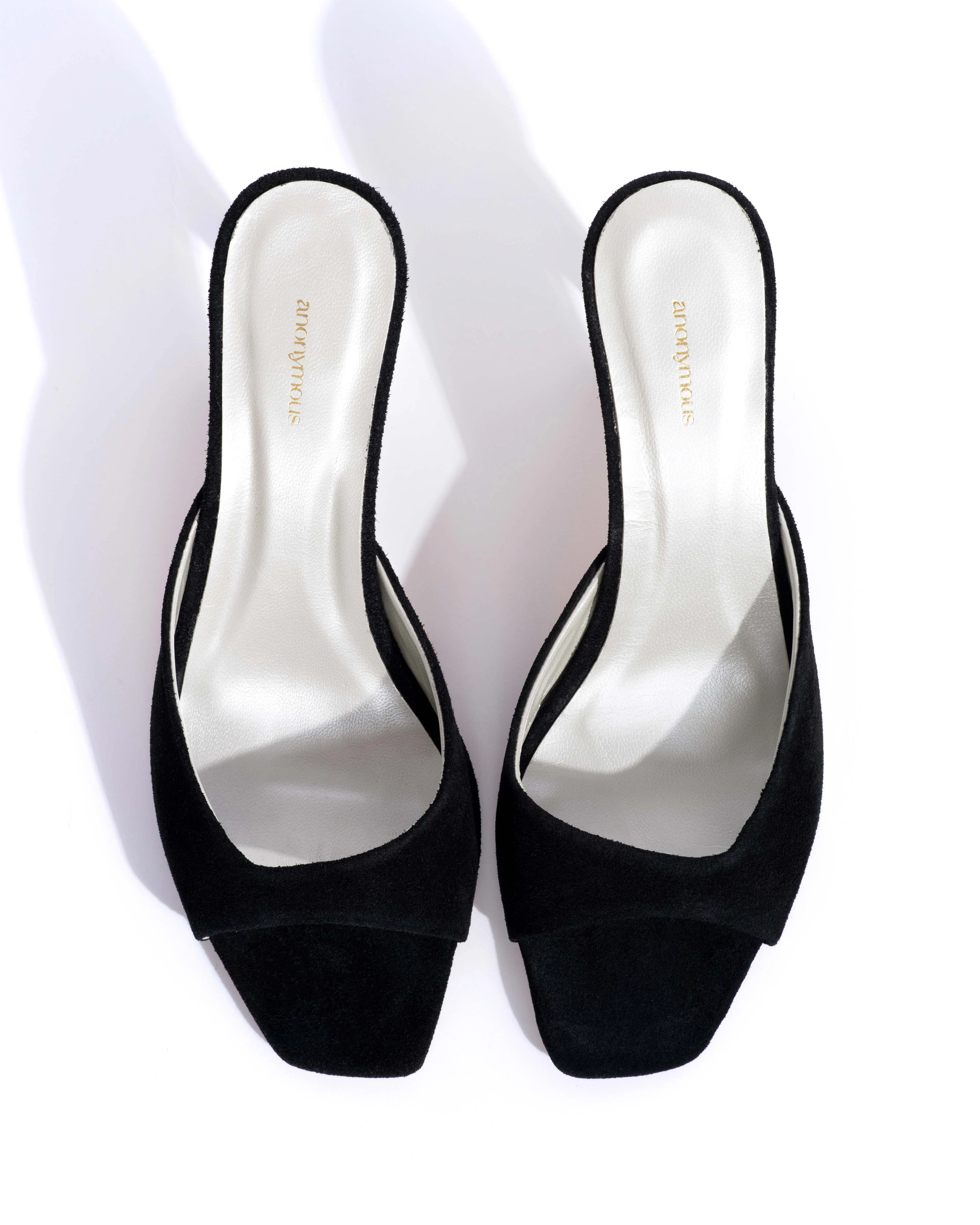 Mazy 75 Calf suede & lining Black & silver sold by Anonymous Copenhagen product image thumbnail 4