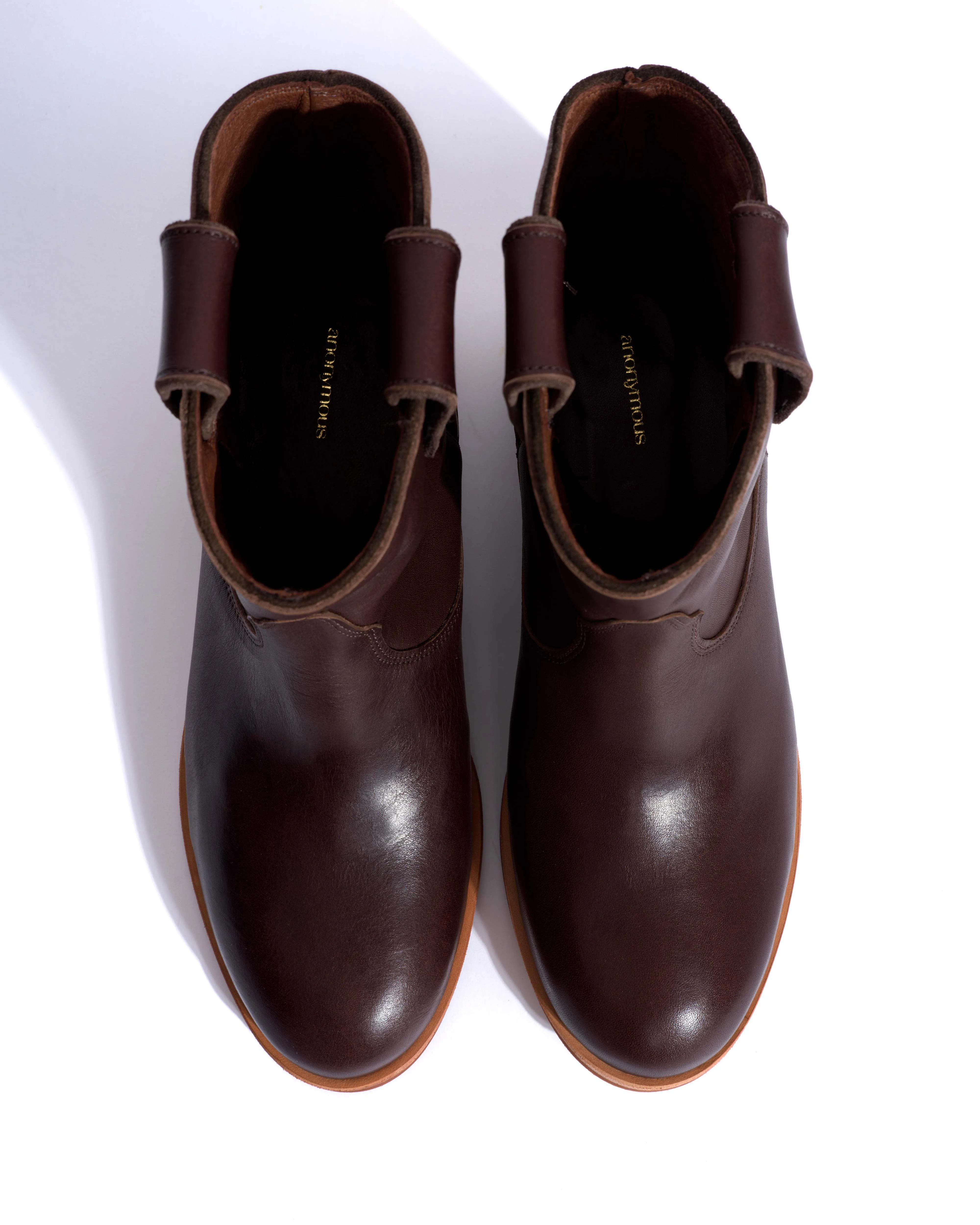 Monja Vegetal soft calf Coffee brown sold by Anonymous Copenhagen product image thumbnail 4