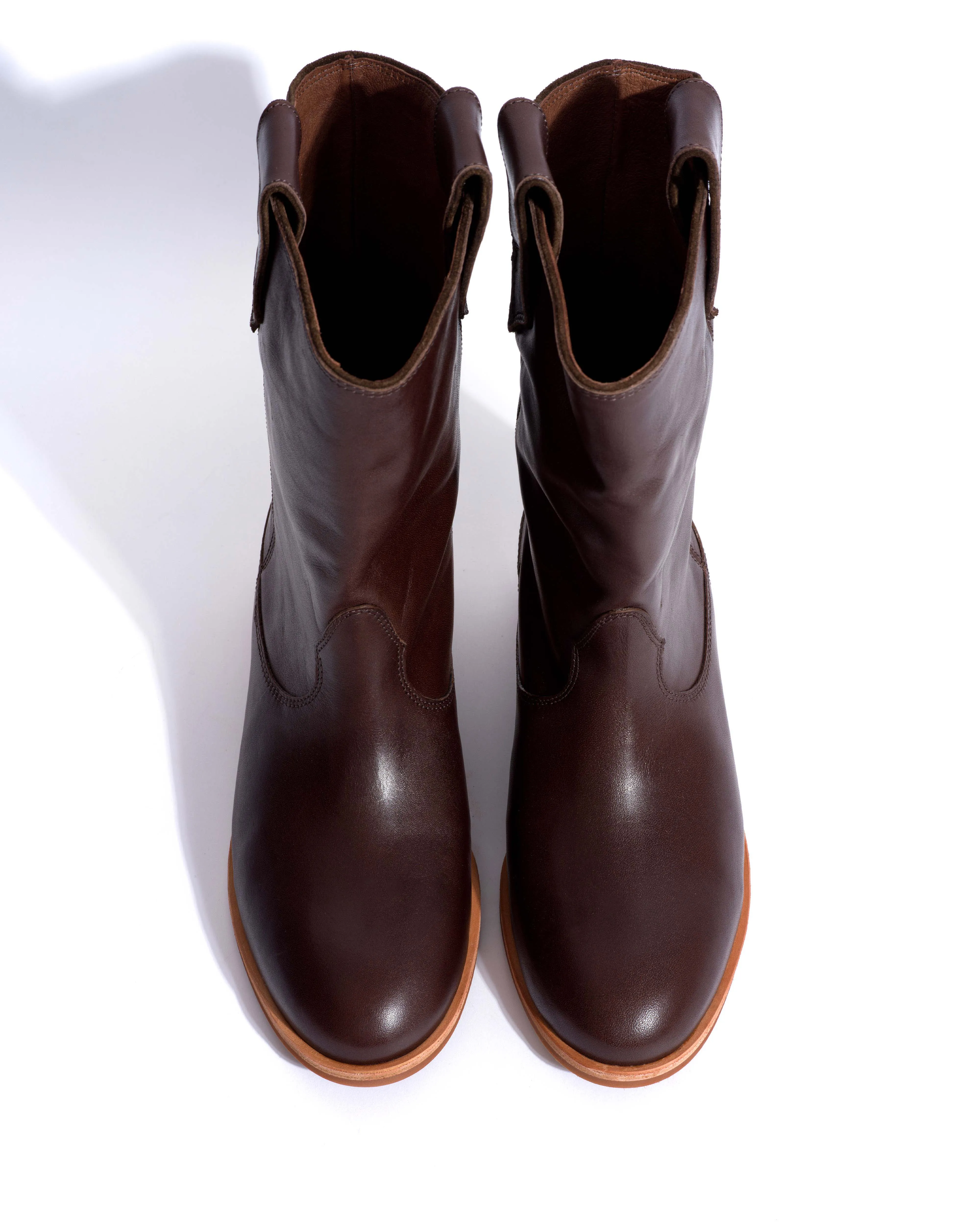 Claudia Vegetal soft calf Coffee brown sold by Anonymous Copenhagen product image thumbnail 4