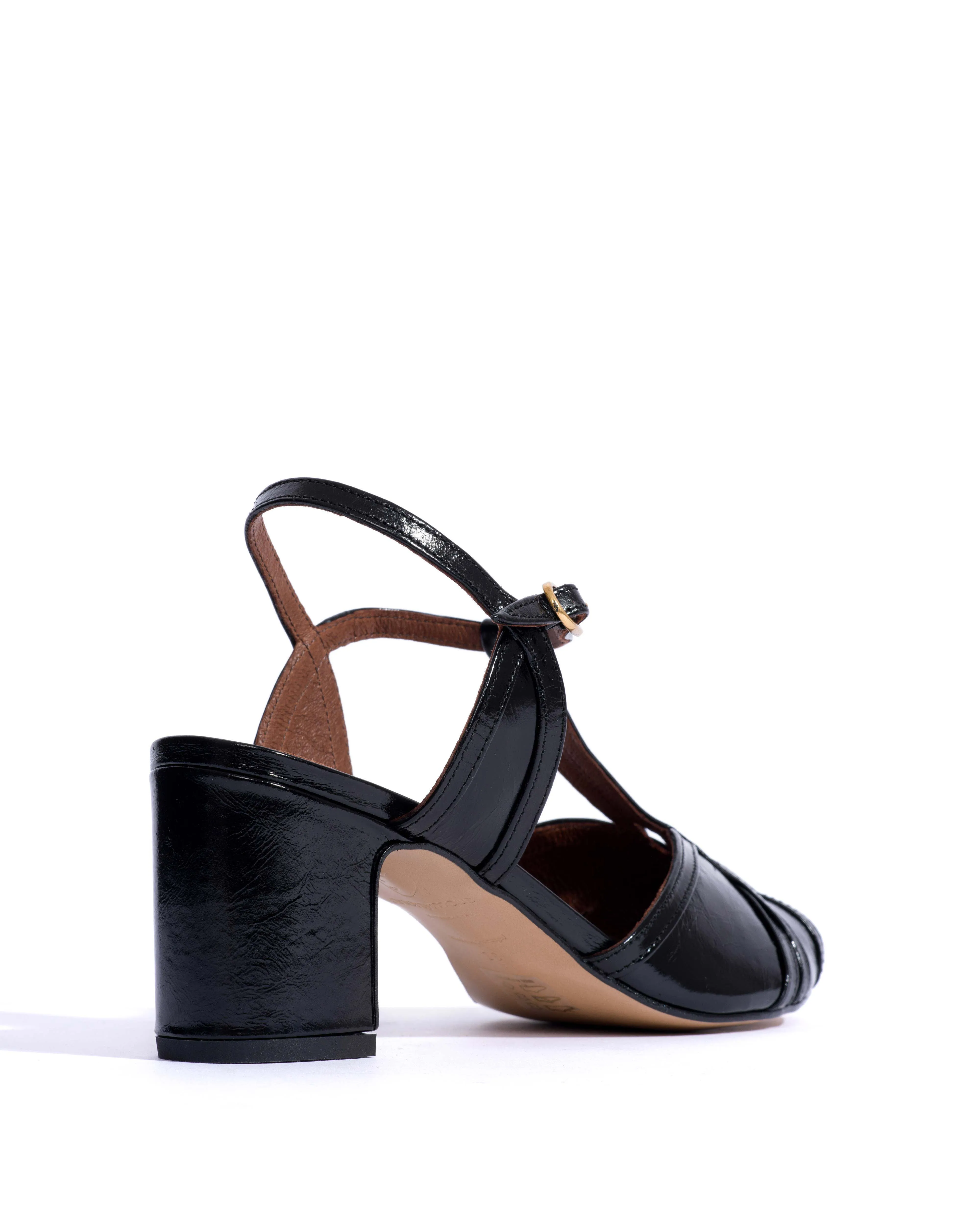 Therese 55 Crinkled polished goat Black sold by Anonymous Copenhagen product image thumbnail 3