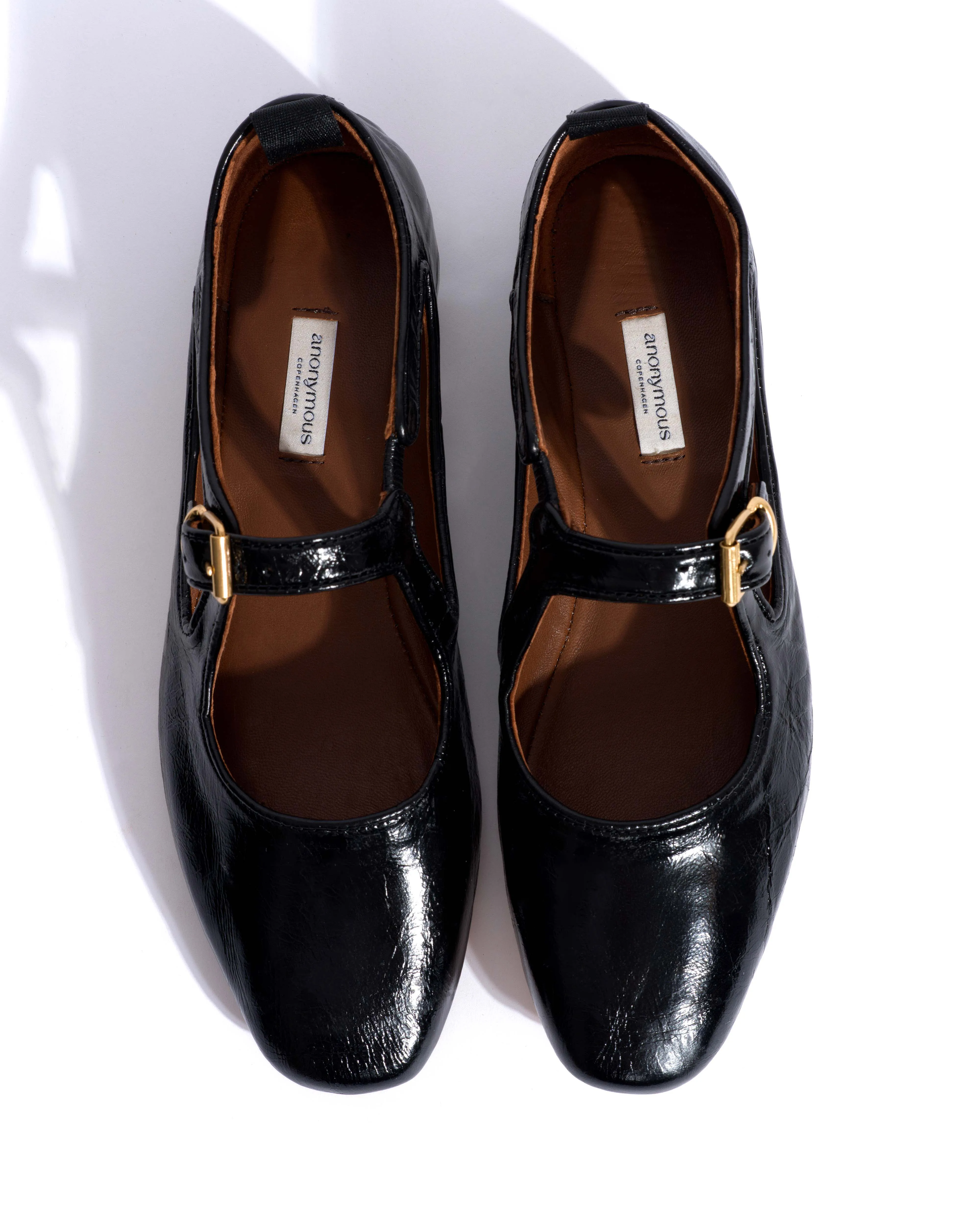 Praise Crinkled polished goat Black sold by Anonymous Copenhagen product image thumbnail 4