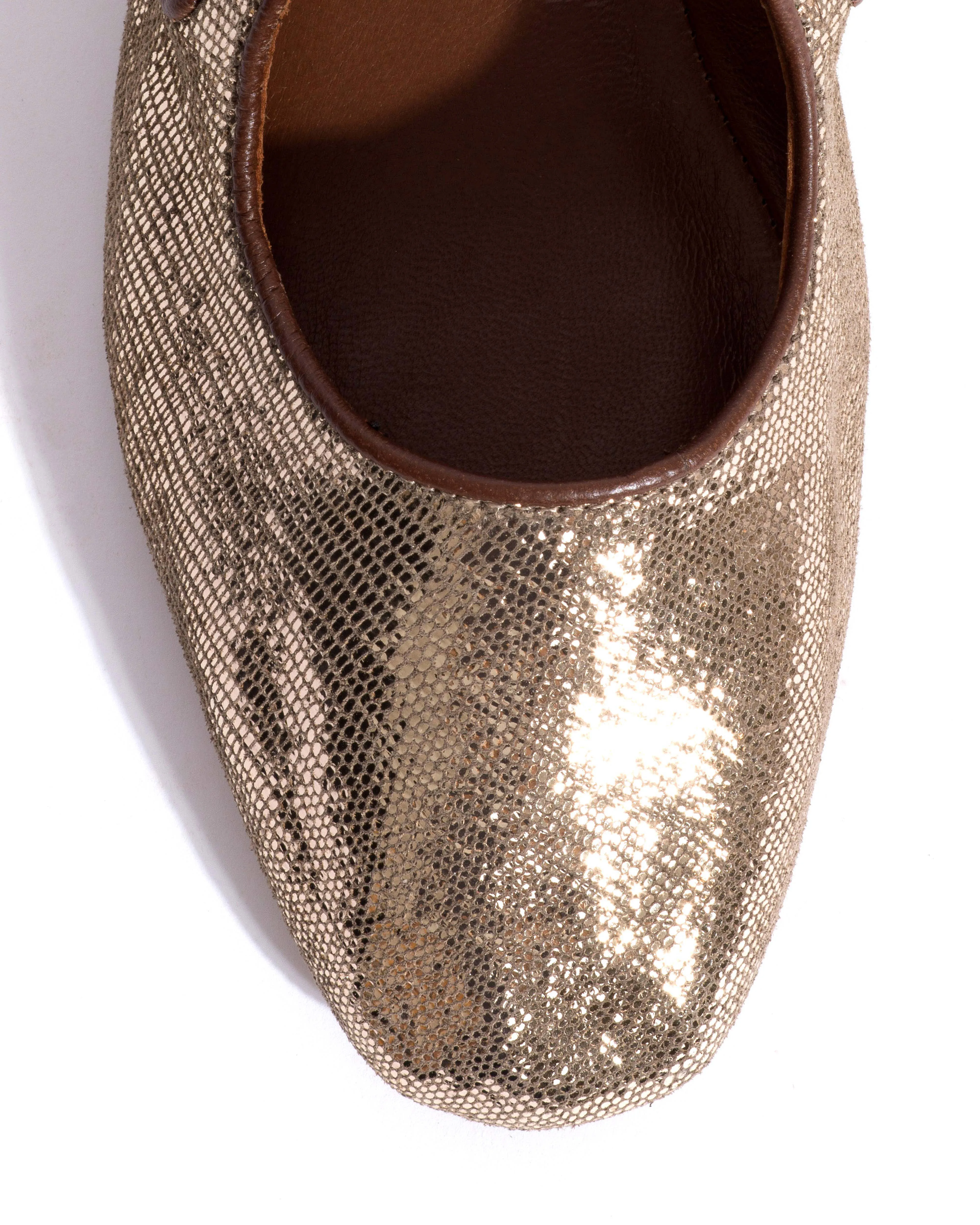 Praise Lizard metallic goat Vintage champagne sold by Anonymous Copenhagen product image thumbnail 5