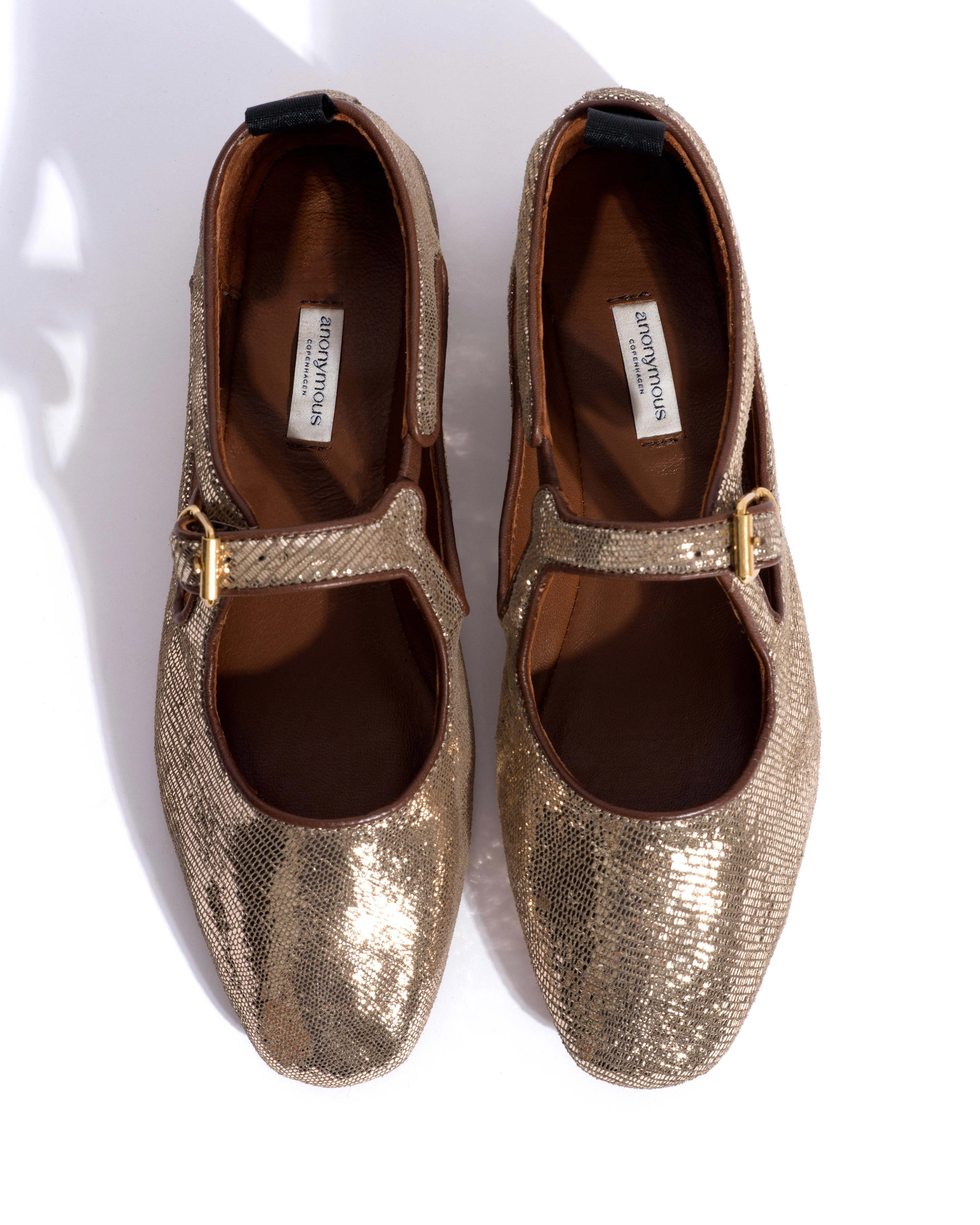 Praise Lizard metallic goat Vintage champagne sold by Anonymous Copenhagen product image thumbnail 4