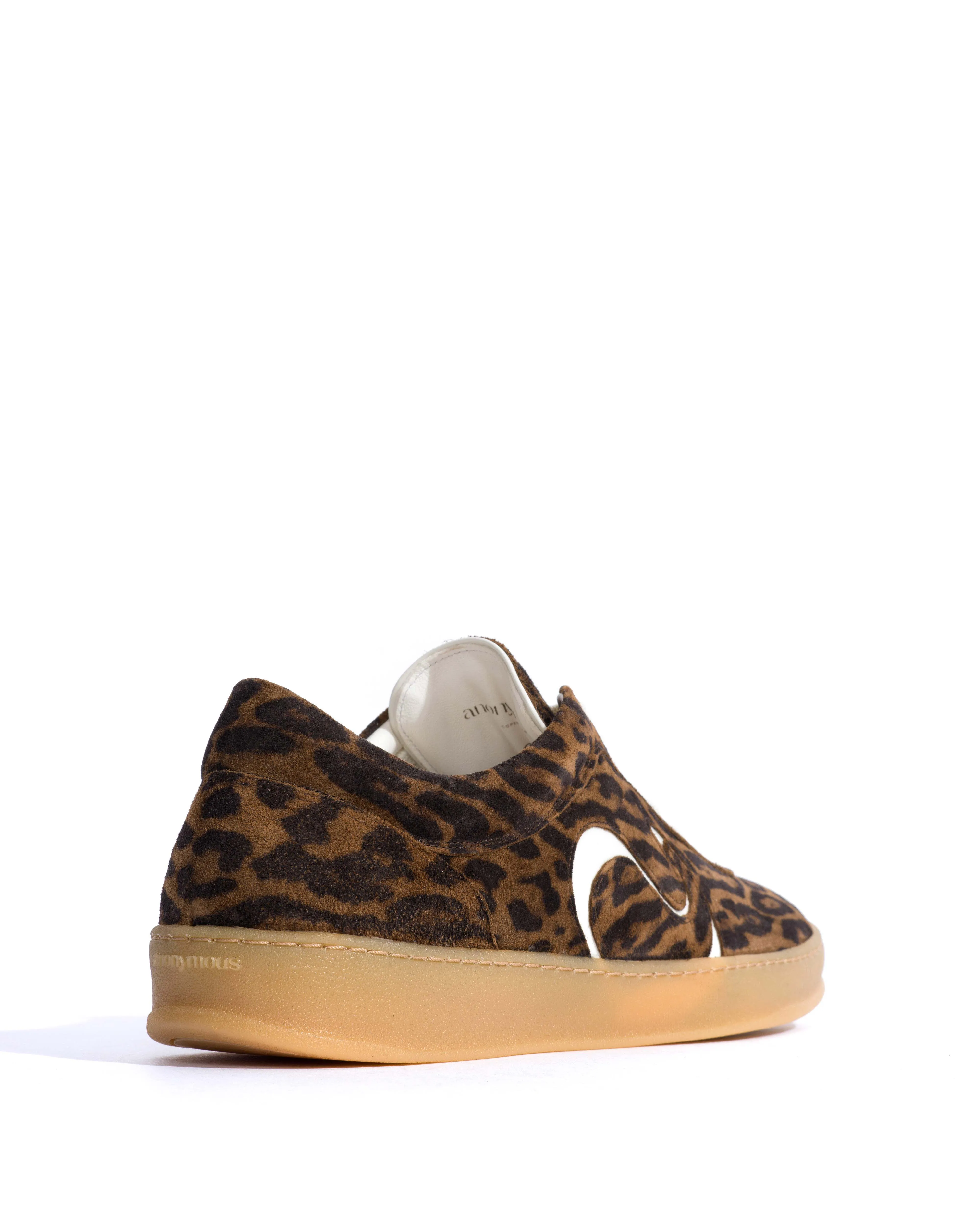 Blaire Calf suede print & polished soft calf Jaguar & white sand sold by Anonymous Copenhagen product image thumbnail 3