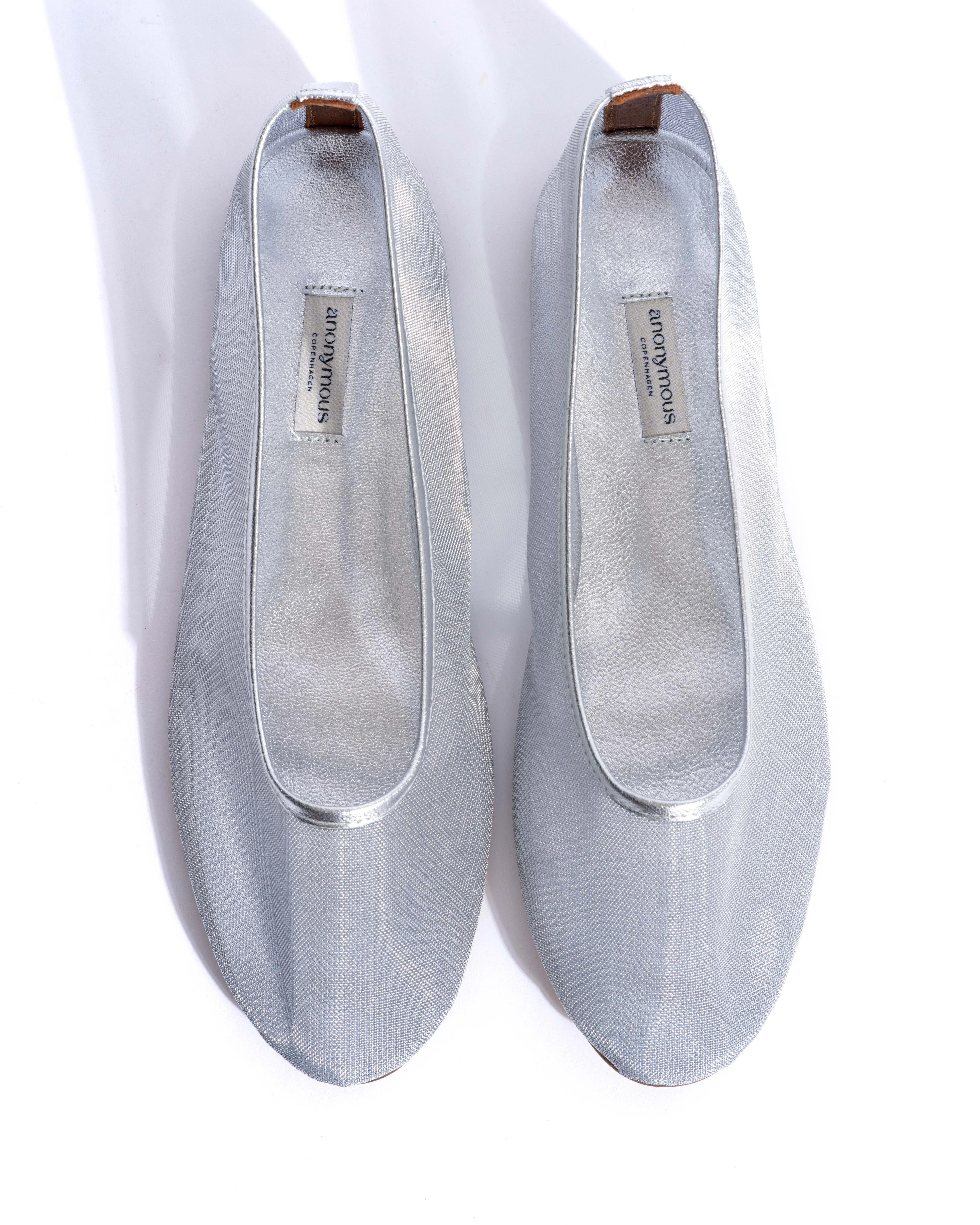 Sacha mesh Metallic goat & mesh Silver sold by Anonymous Copenhagen product image thumbnail 4