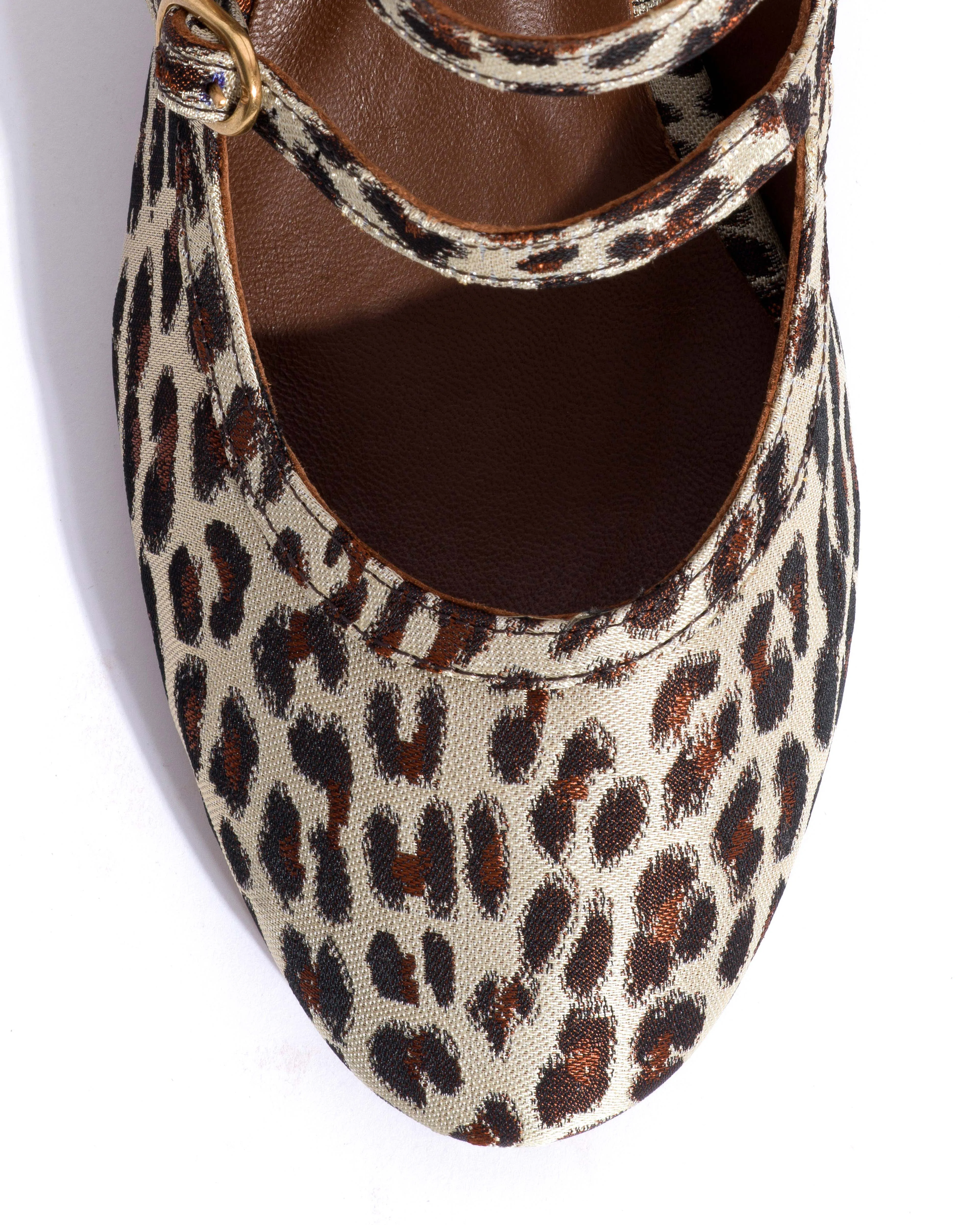 Balie 40 Vintage satin print Leopard sold by Anonymous Copenhagen product image thumbnail 5