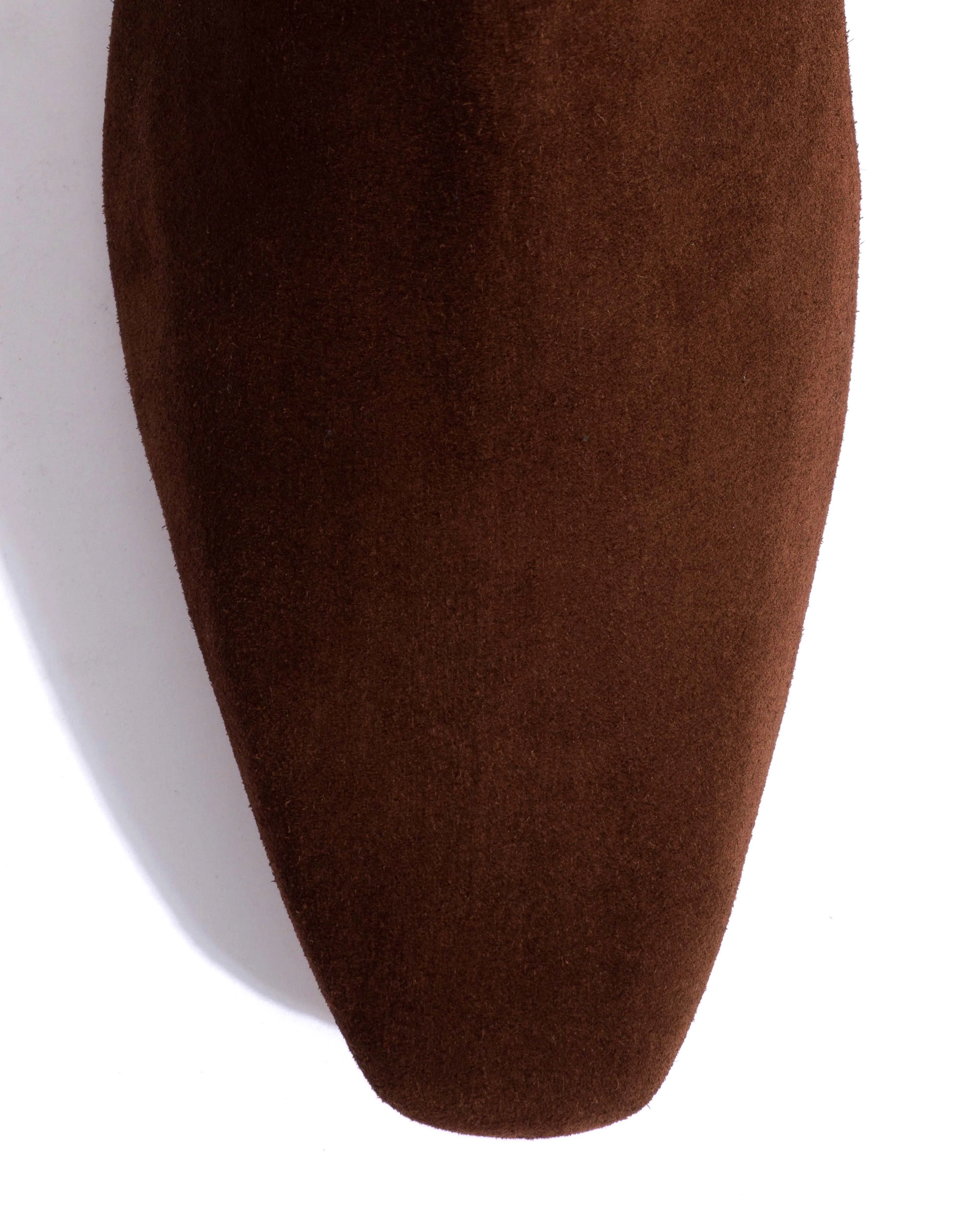 Gaby 40 Calf suede Chocolate sold by Anonymous Copenhagen product image thumbnail 5