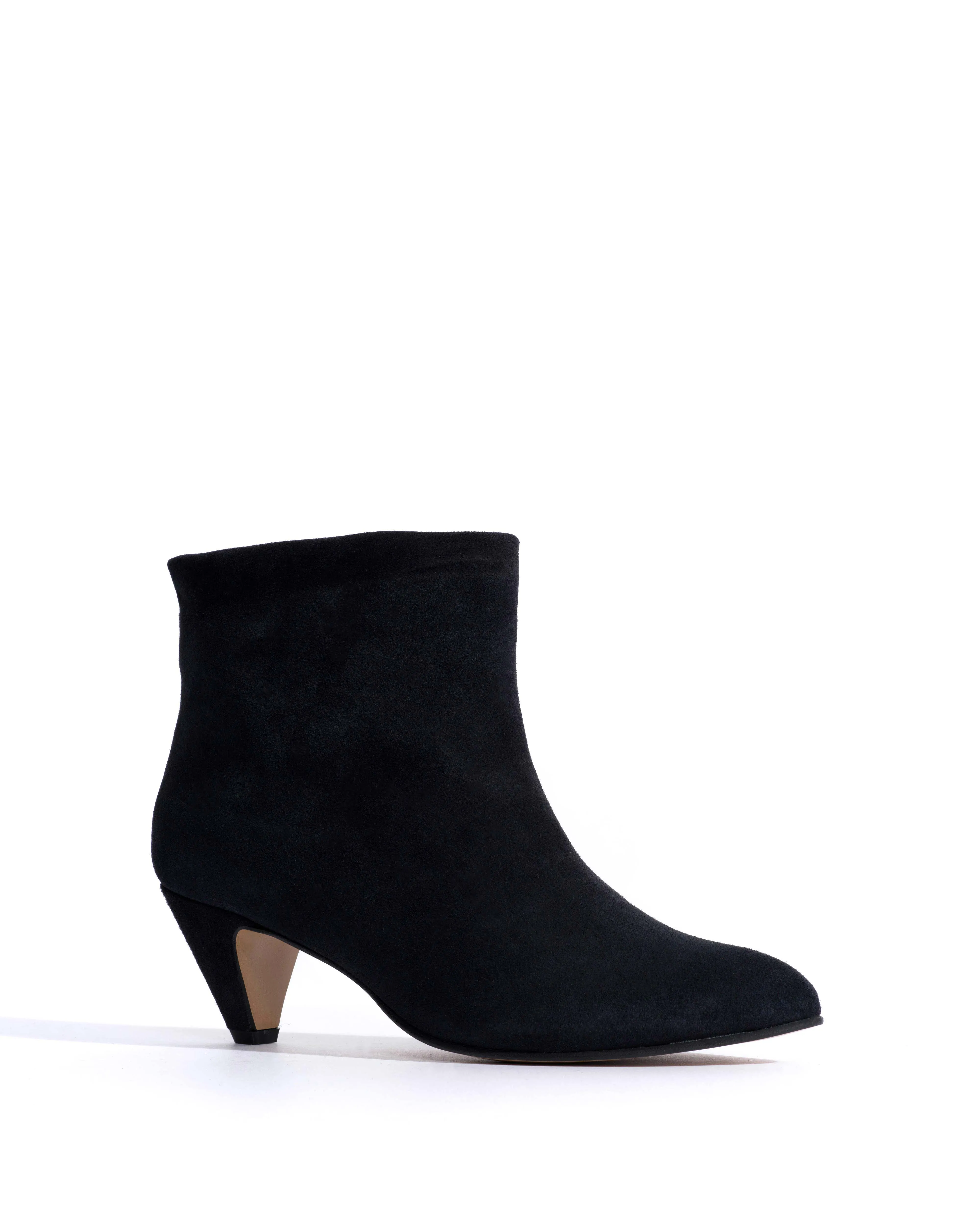 Hilly 50 stiletto Calf suede Off black sold by Anonymous Copenhagen product image thumbnail 2