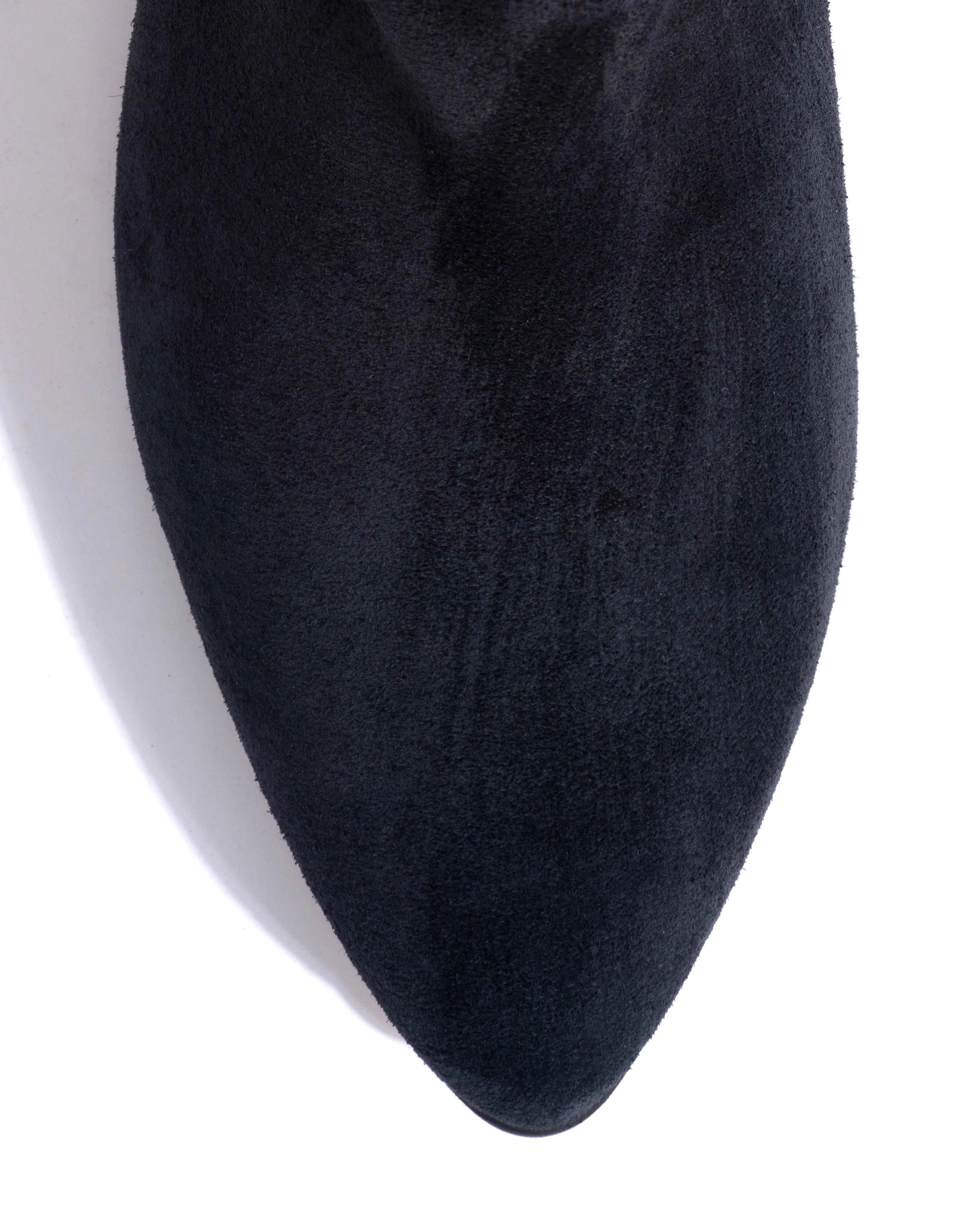 Hilly 50 stiletto Calf suede Off black sold by Anonymous Copenhagen product image thumbnail 5