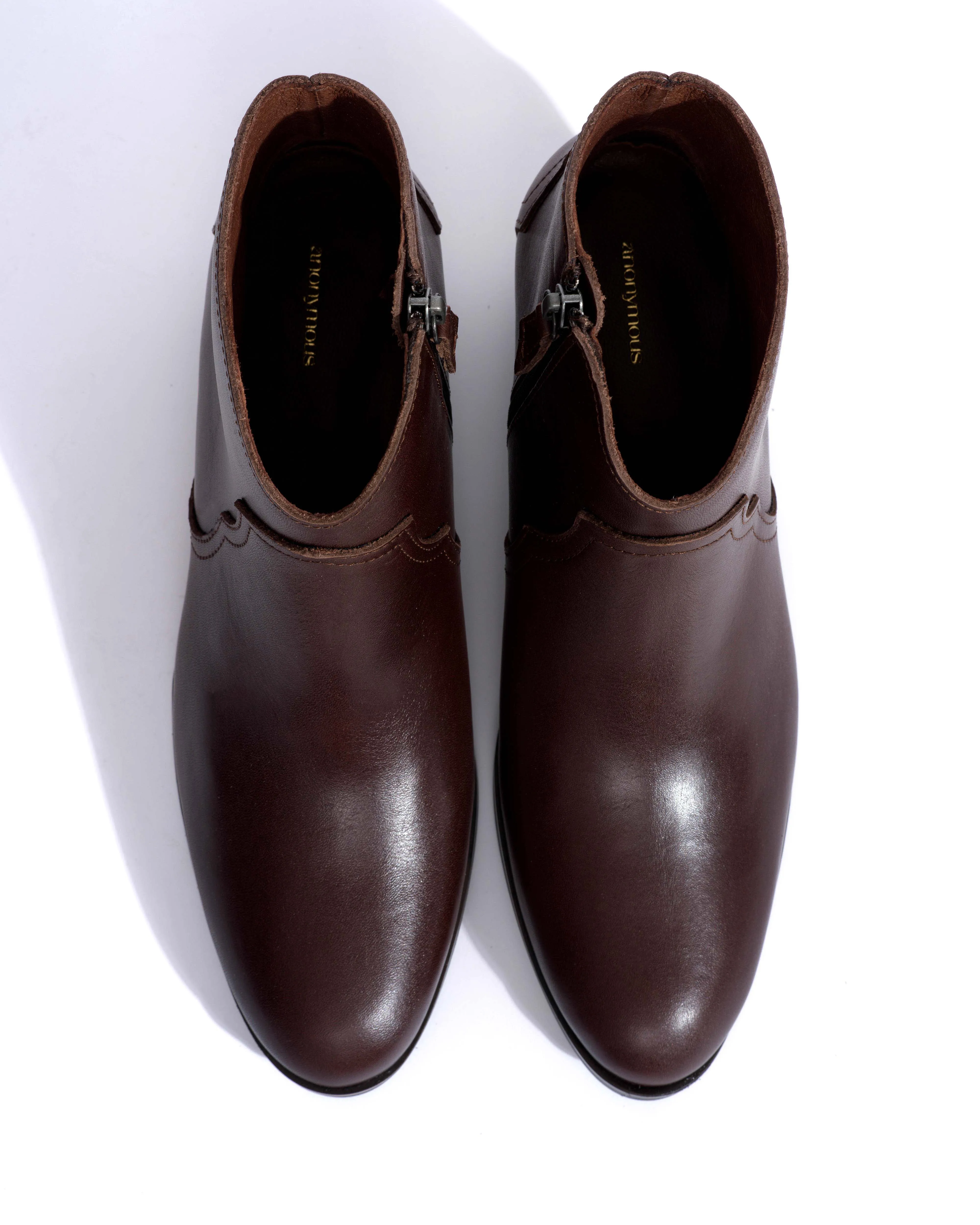 Fiona 35 Vegetal soft calf Coffee brown sold by Anonymous Copenhagen product image thumbnail 4