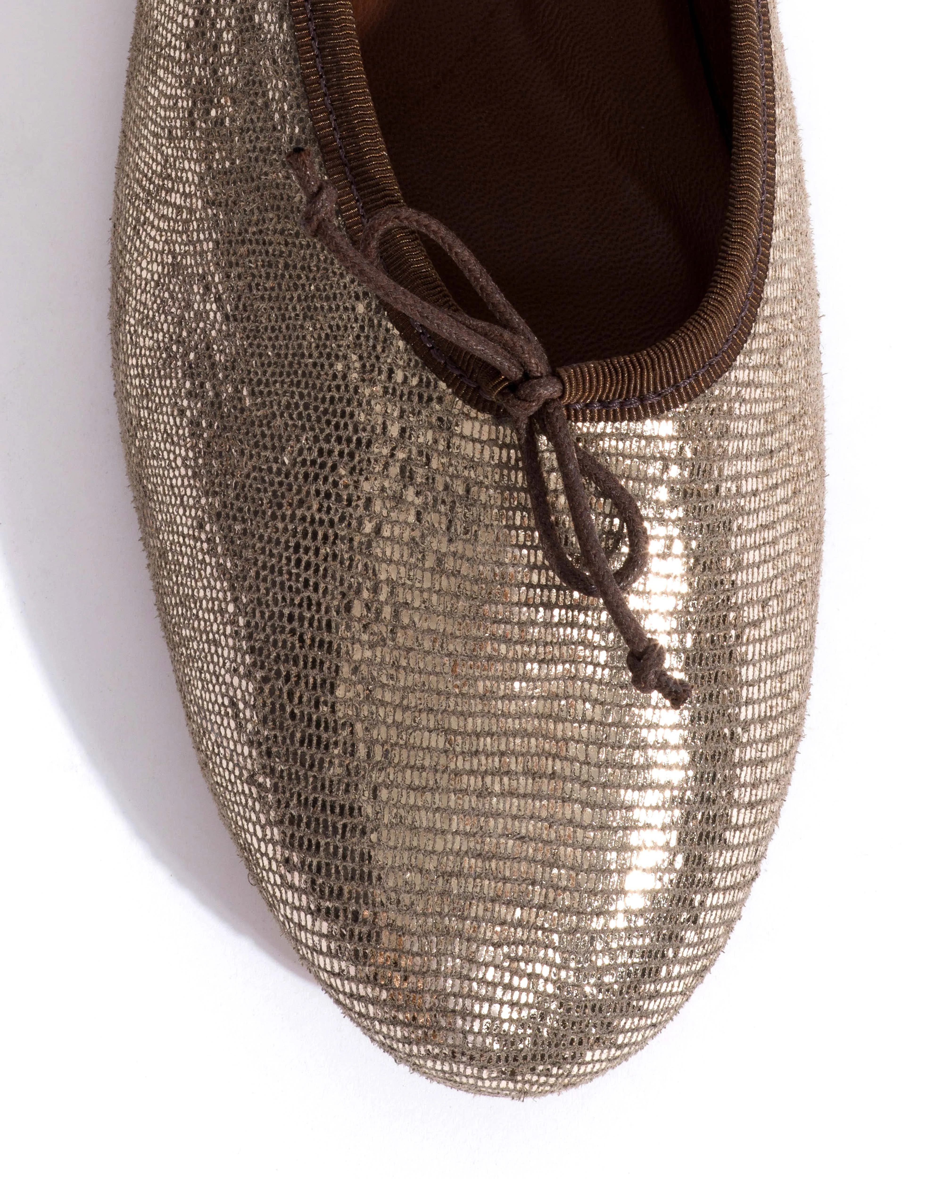 Sacha Lizard metallic goat Vintage champagne sold by Anonymous Copenhagen product image thumbnail 5