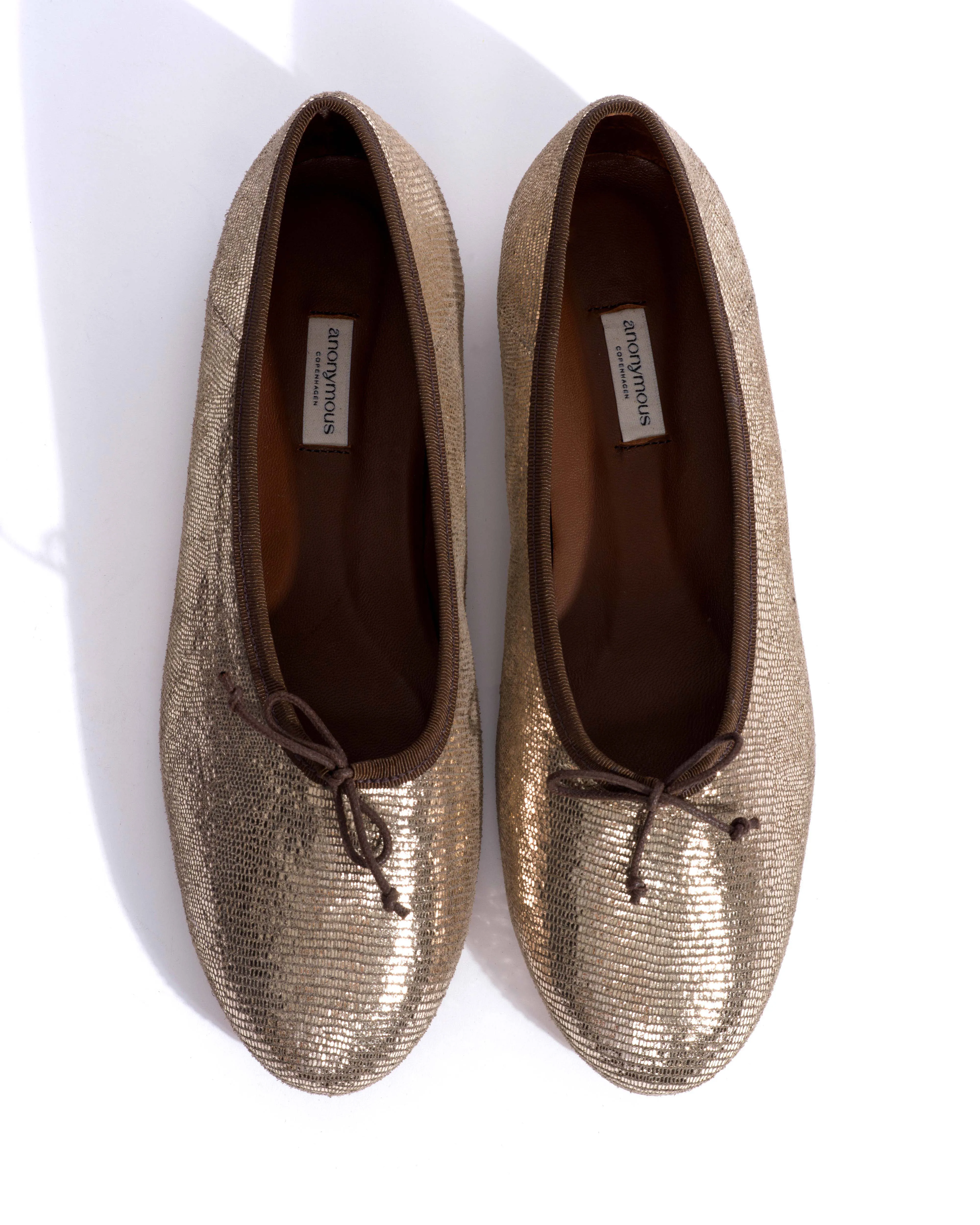 Sacha Lizard metallic goat Vintage champagne sold by Anonymous Copenhagen product image thumbnail 4