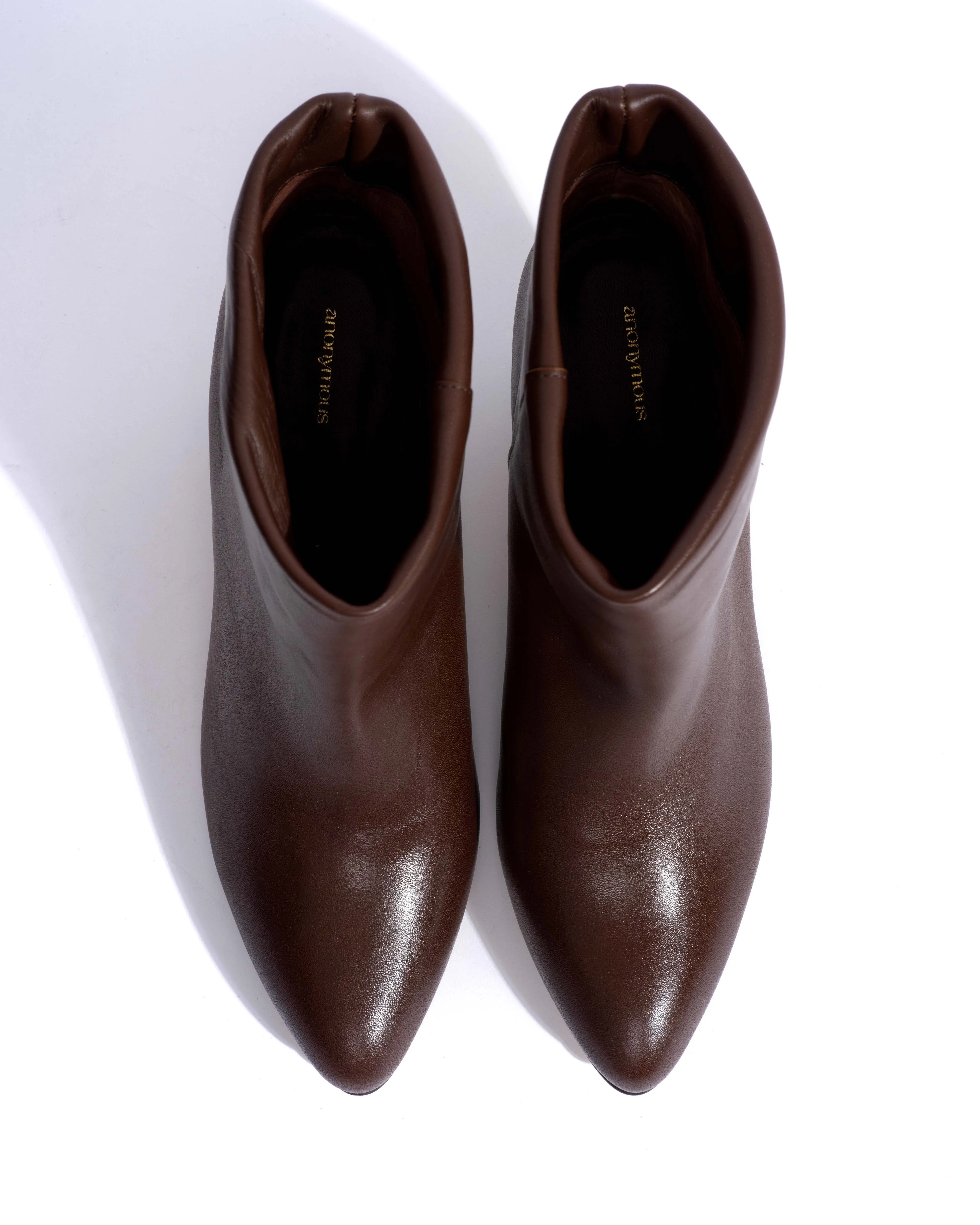 Hilly 50 stiletto Soft calf Chocolate sold by Anonymous Copenhagen product image thumbnail 4