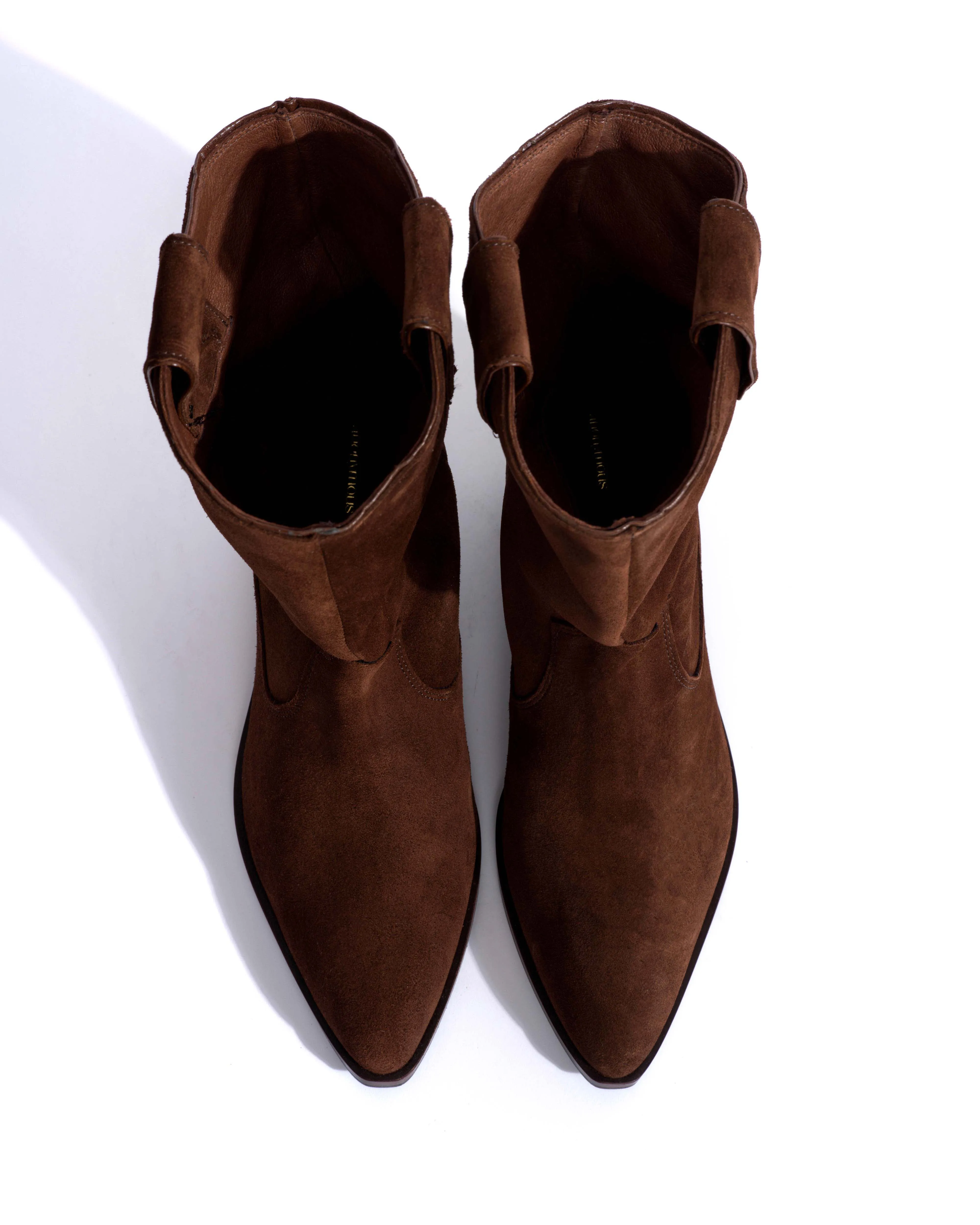 Saseline 35 Calf suede Chocolate sold by Anonymous Copenhagen product image thumbnail 4
