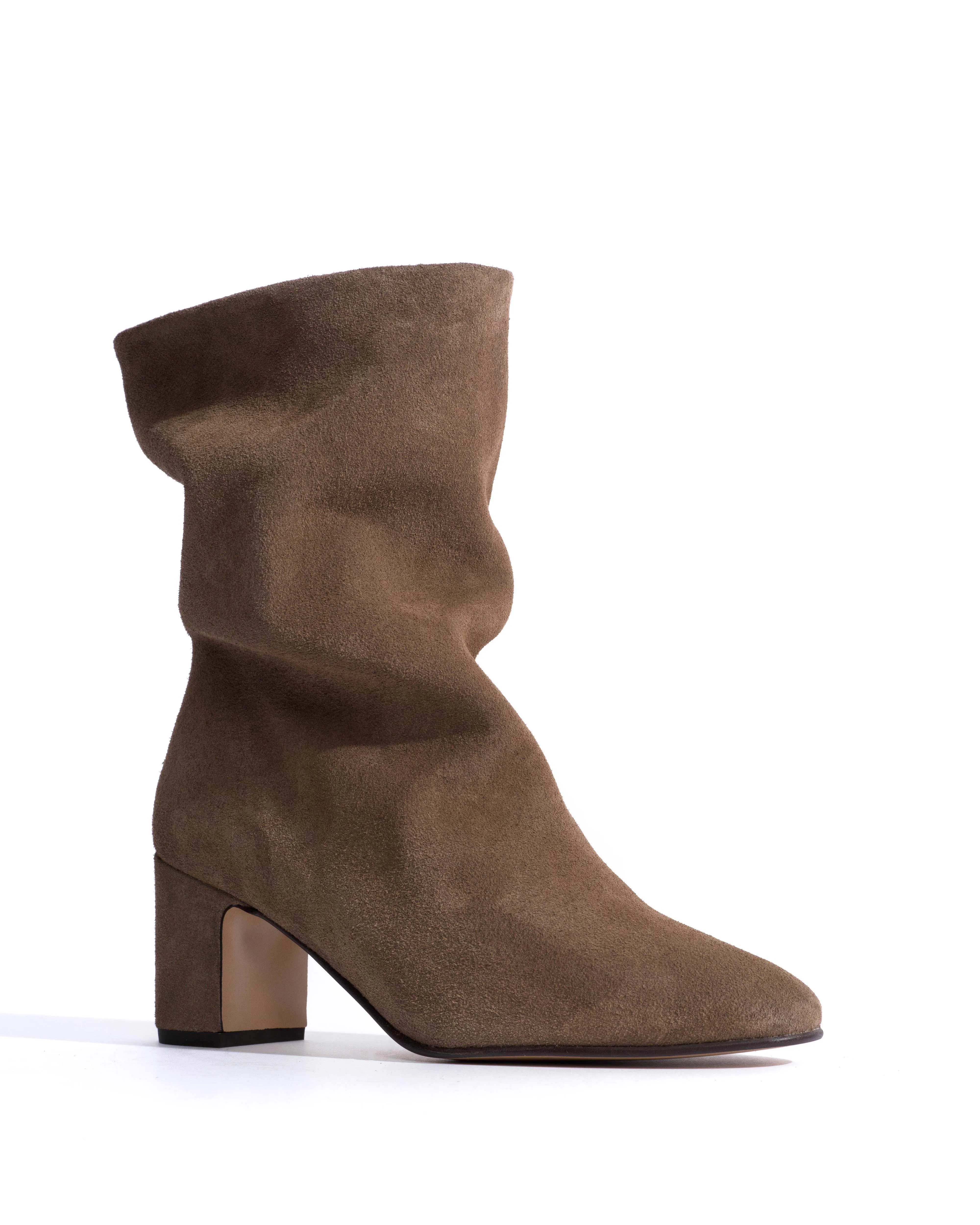 Lully 55 Calf suede Dark taupe sold by Anonymous Copenhagen product image thumbnail 2