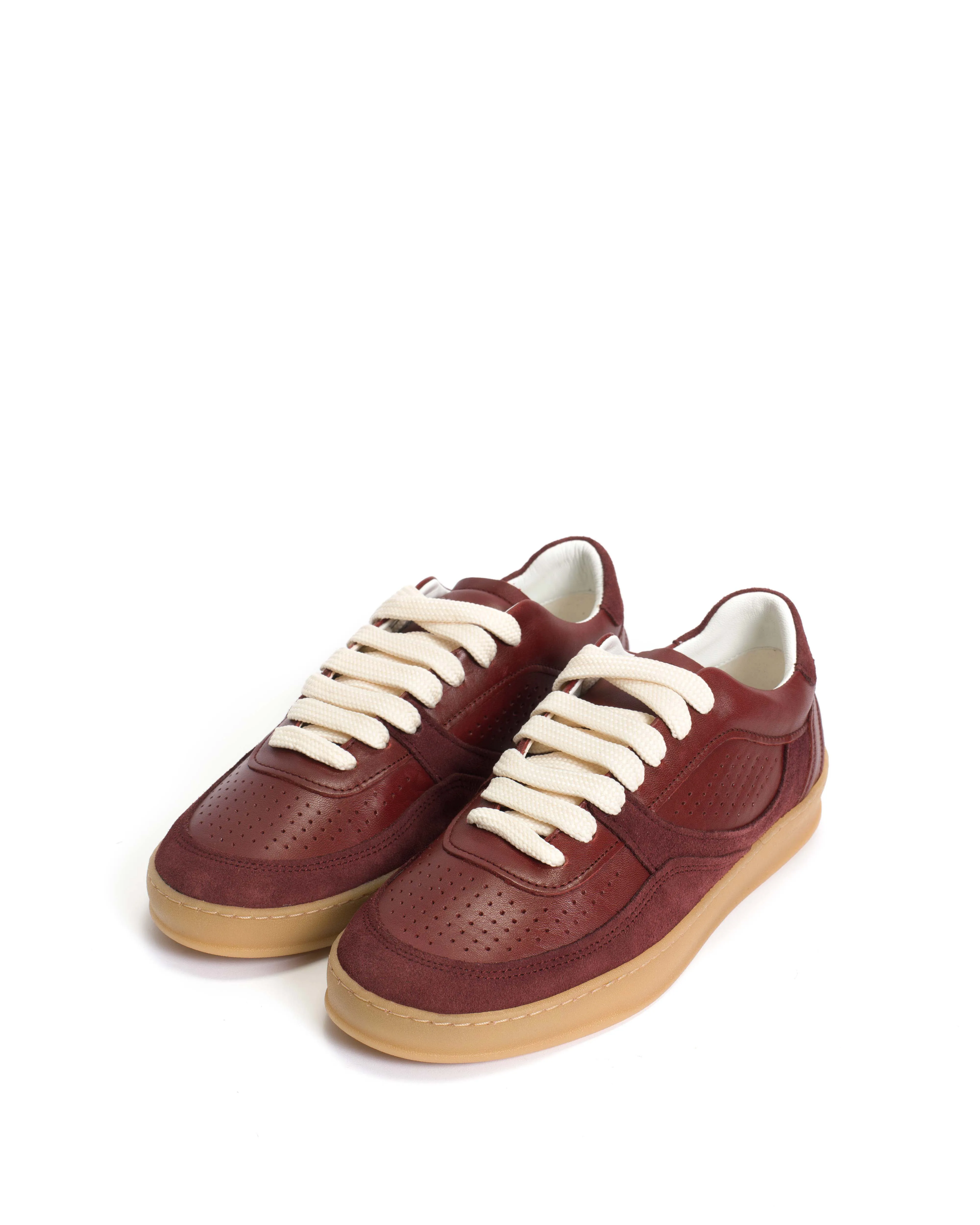 Elevate Calf suede & sleek leather Pomegranate sold by Anonymous Copenhagen product image thumbnail 2