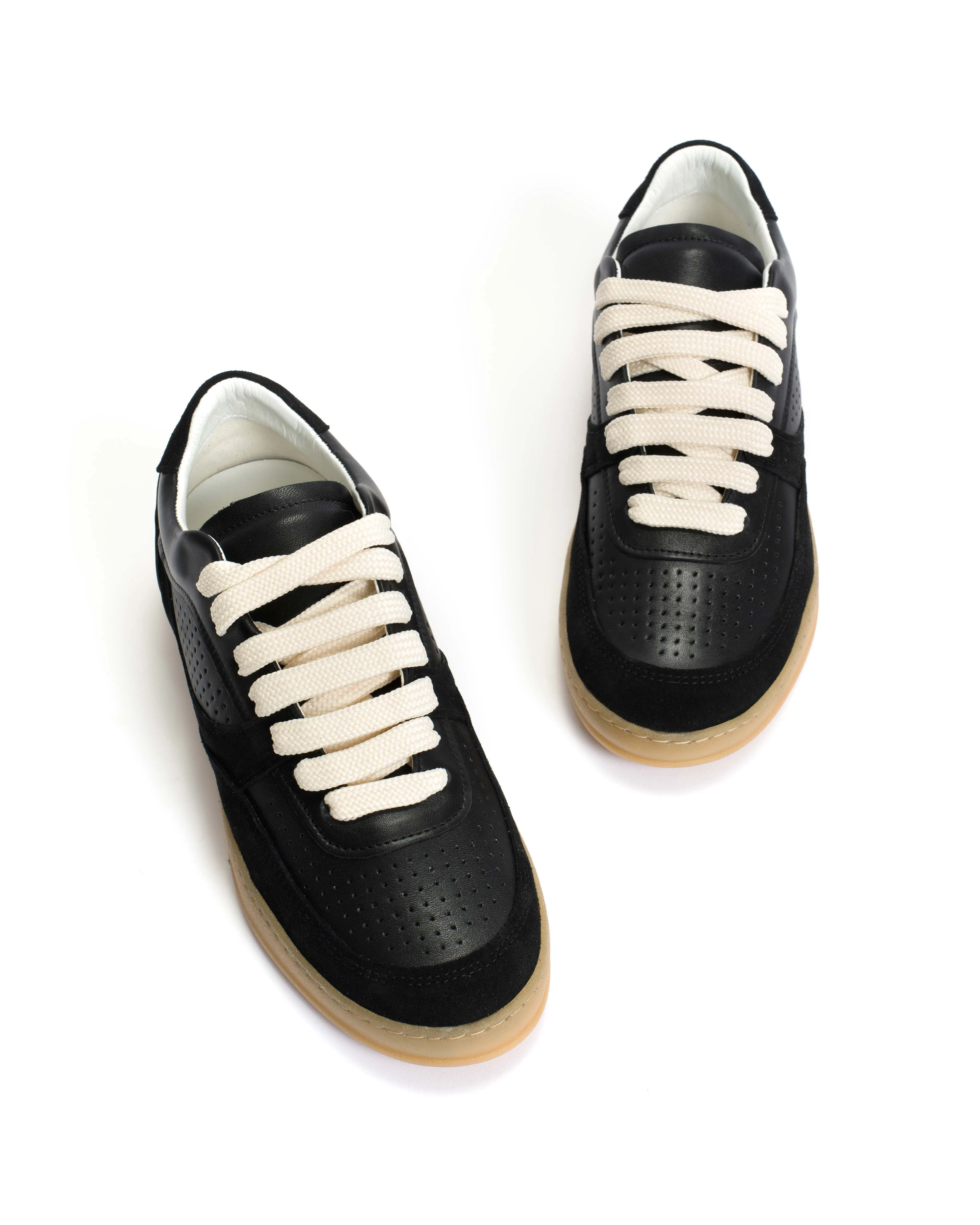Elevate Calf suede & sleek leather leather Black sold by Anonymous Copenhagen product image thumbnail 5