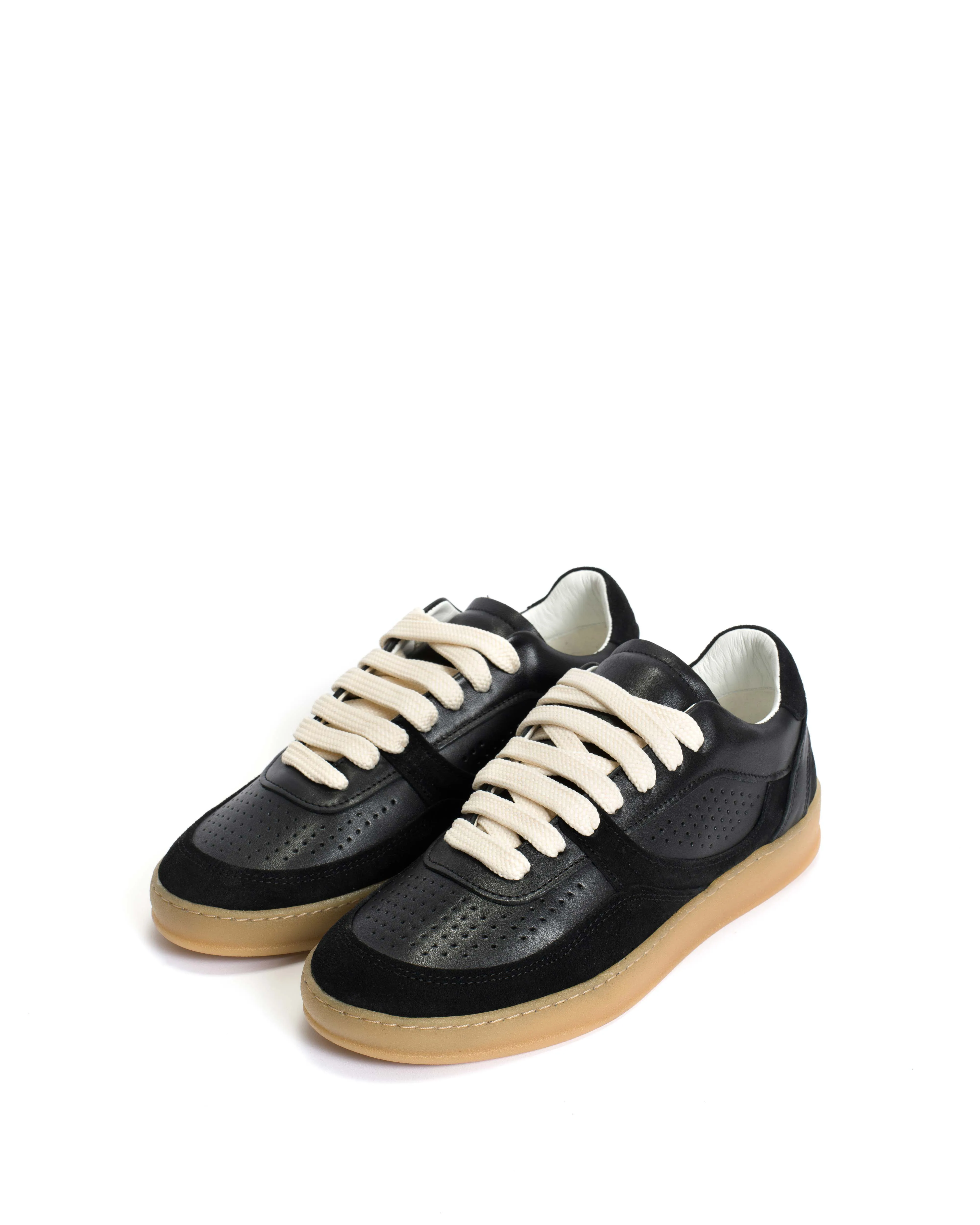 Elevate Calf suede & sleek leather leather Black sold by Anonymous Copenhagen product image thumbnail 2