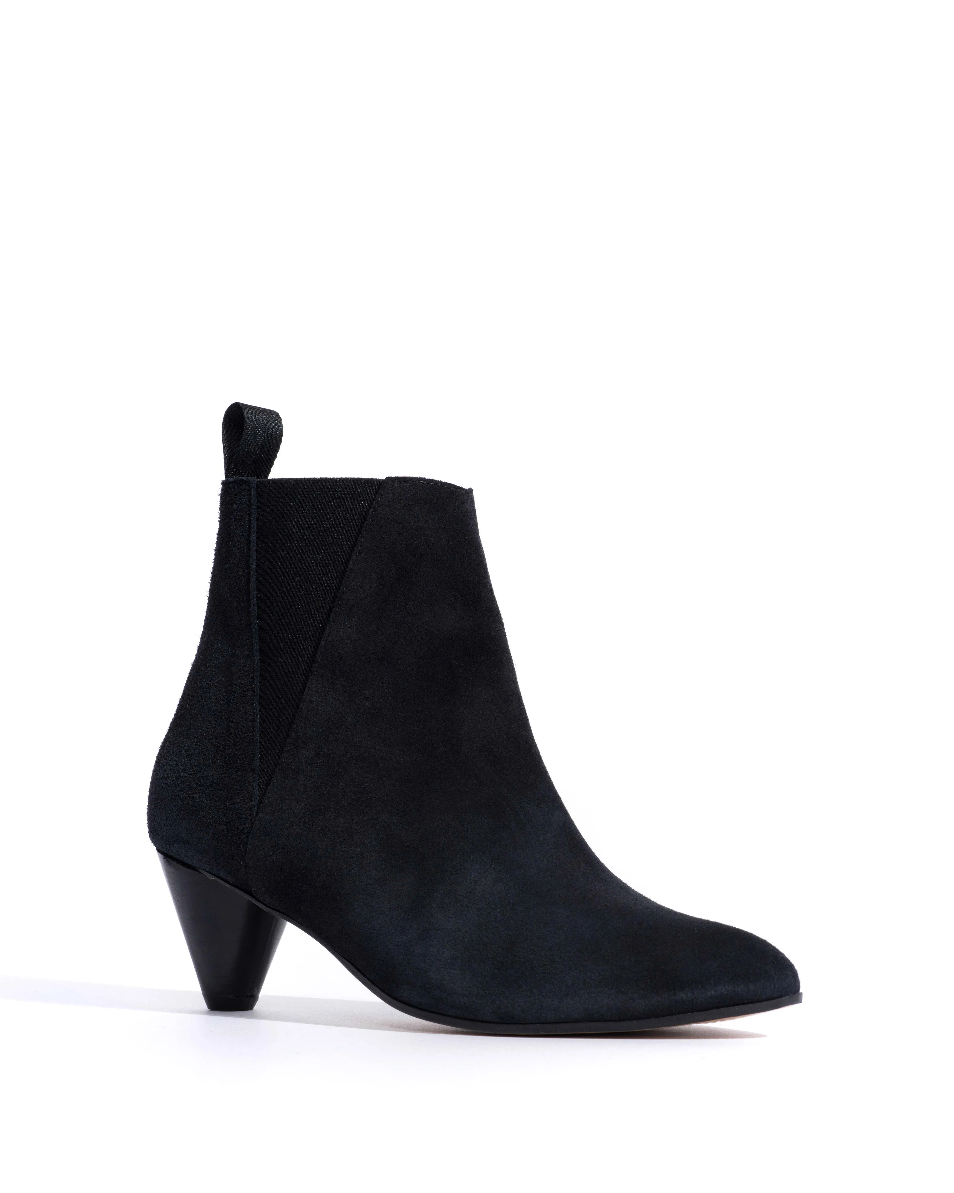 Clivia 50 cone Calf suede Off black sold by Anonymous Copenhagen product image thumbnail 2
