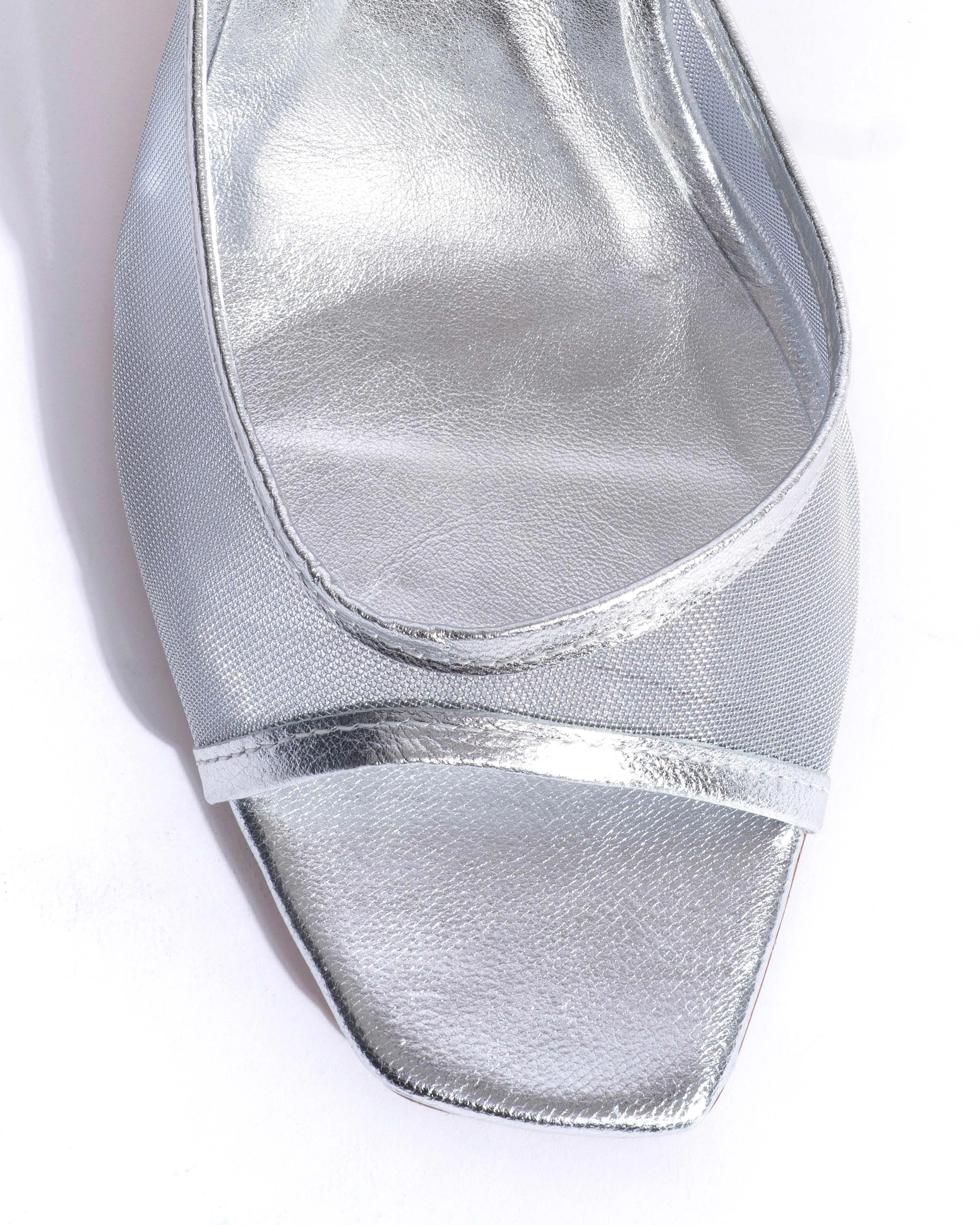 Mazy 75 mesh Metallic goat & mesh Silver sold by Anonymous Copenhagen product image thumbnail 5