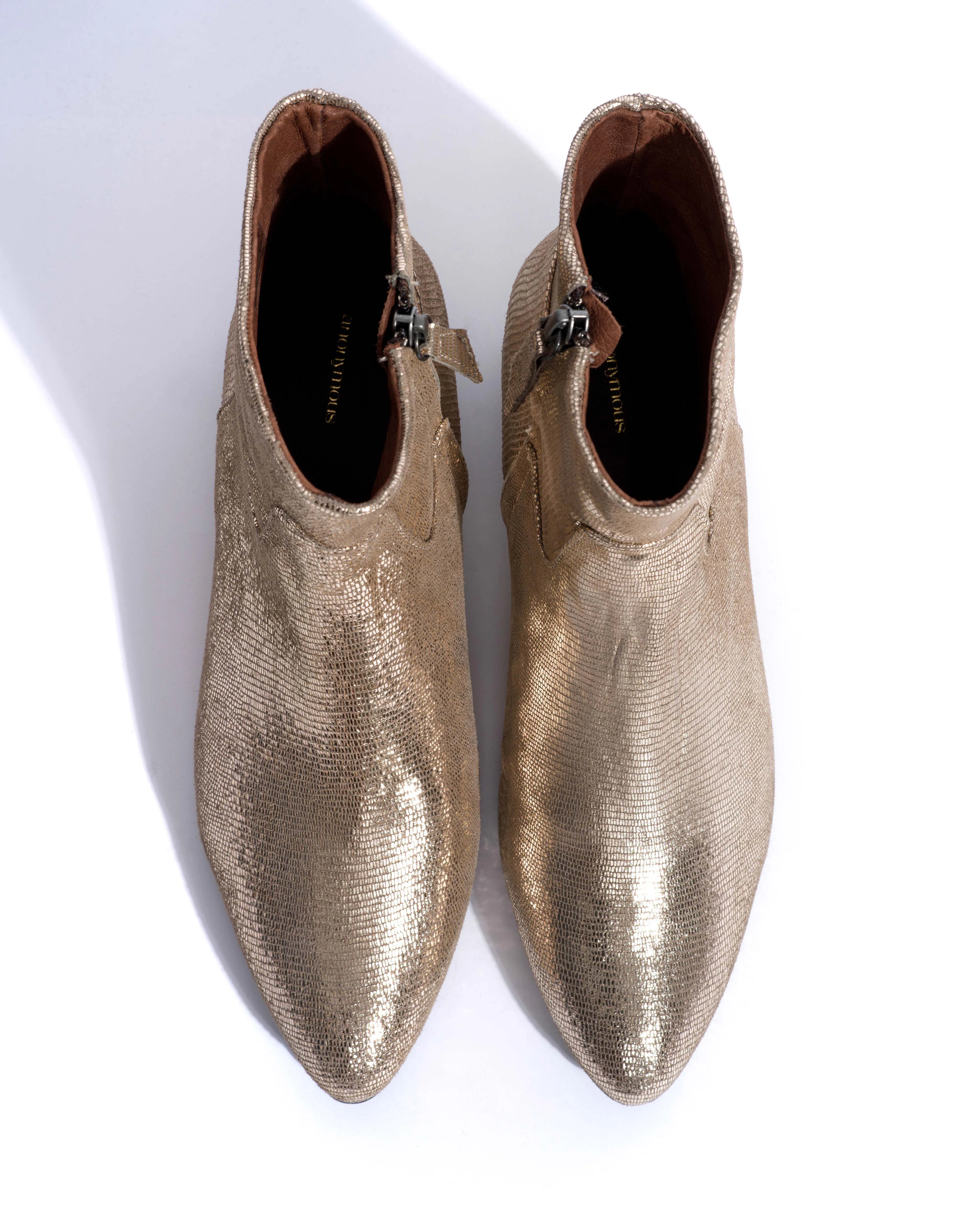 Morie 20 Lizard metallic goat Vintage champagne sold by Anonymous Copenhagen product image thumbnail 4