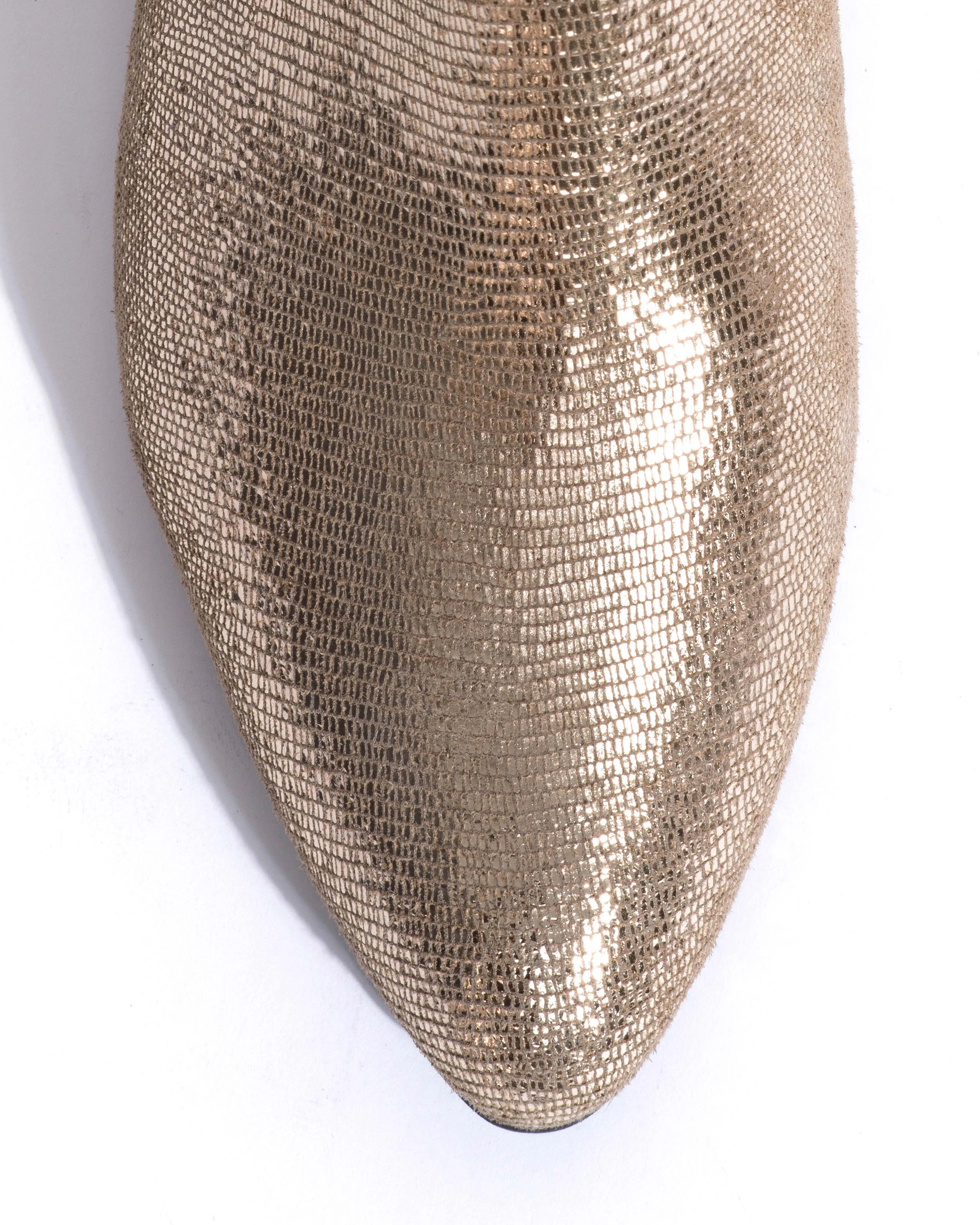 Morie 20 Lizard metallic goat Vintage champagne sold by Anonymous Copenhagen product image thumbnail 5