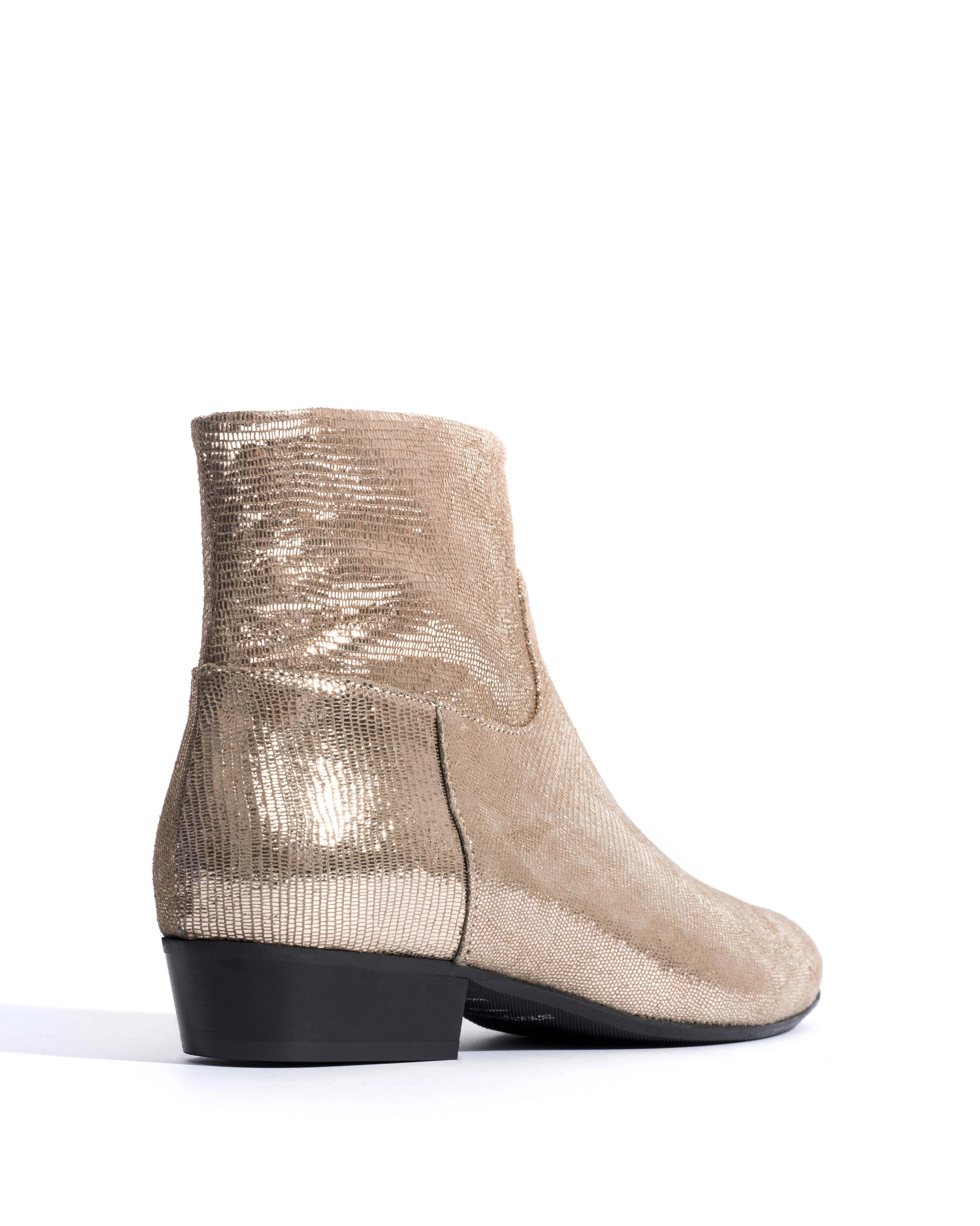 Morie 20 Lizard metallic goat Vintage champagne sold by Anonymous Copenhagen product image thumbnail 3