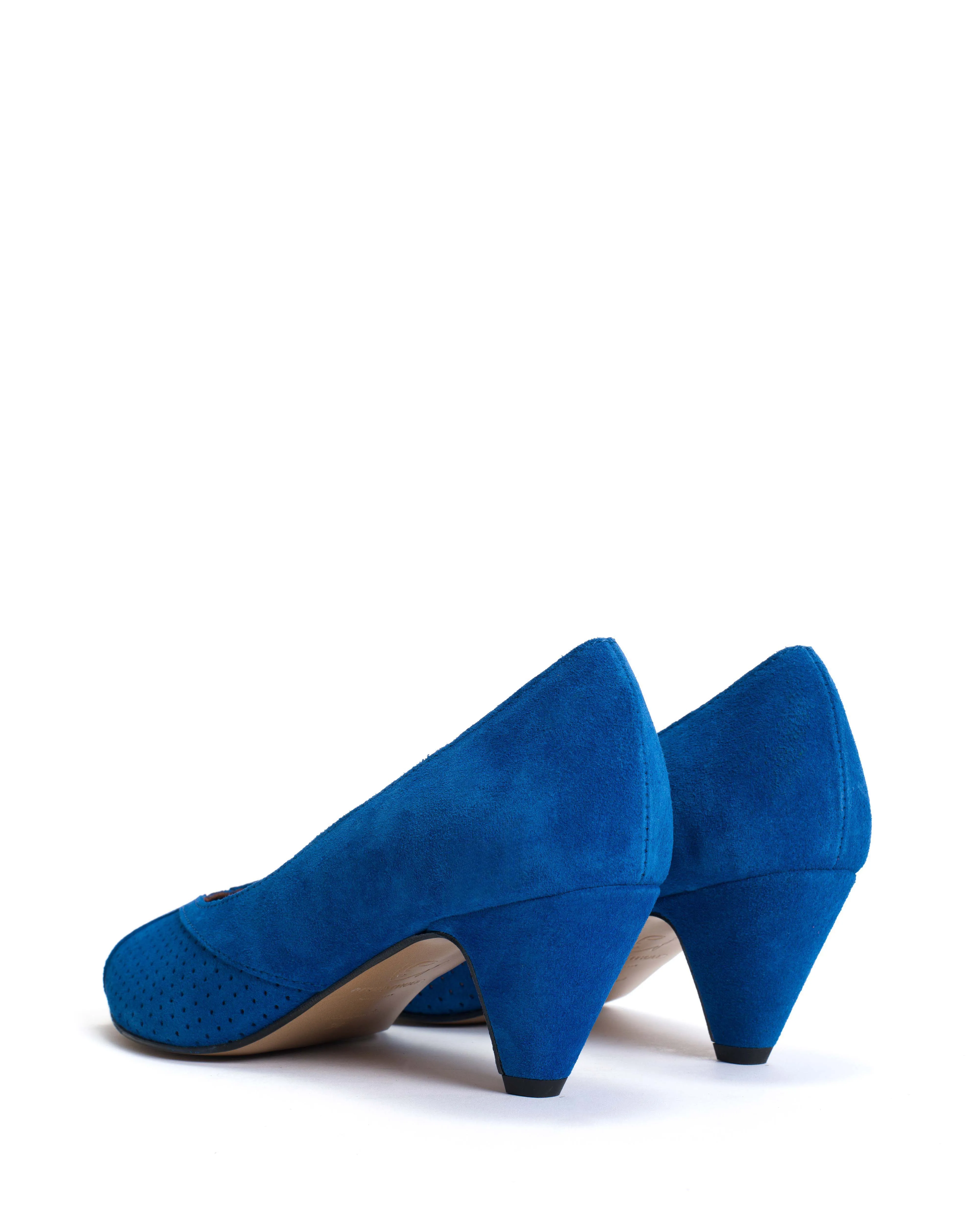 Tiffany stiletto Calf suede Electric blue sold by Anonymous Copenhagen product image thumbnail 4