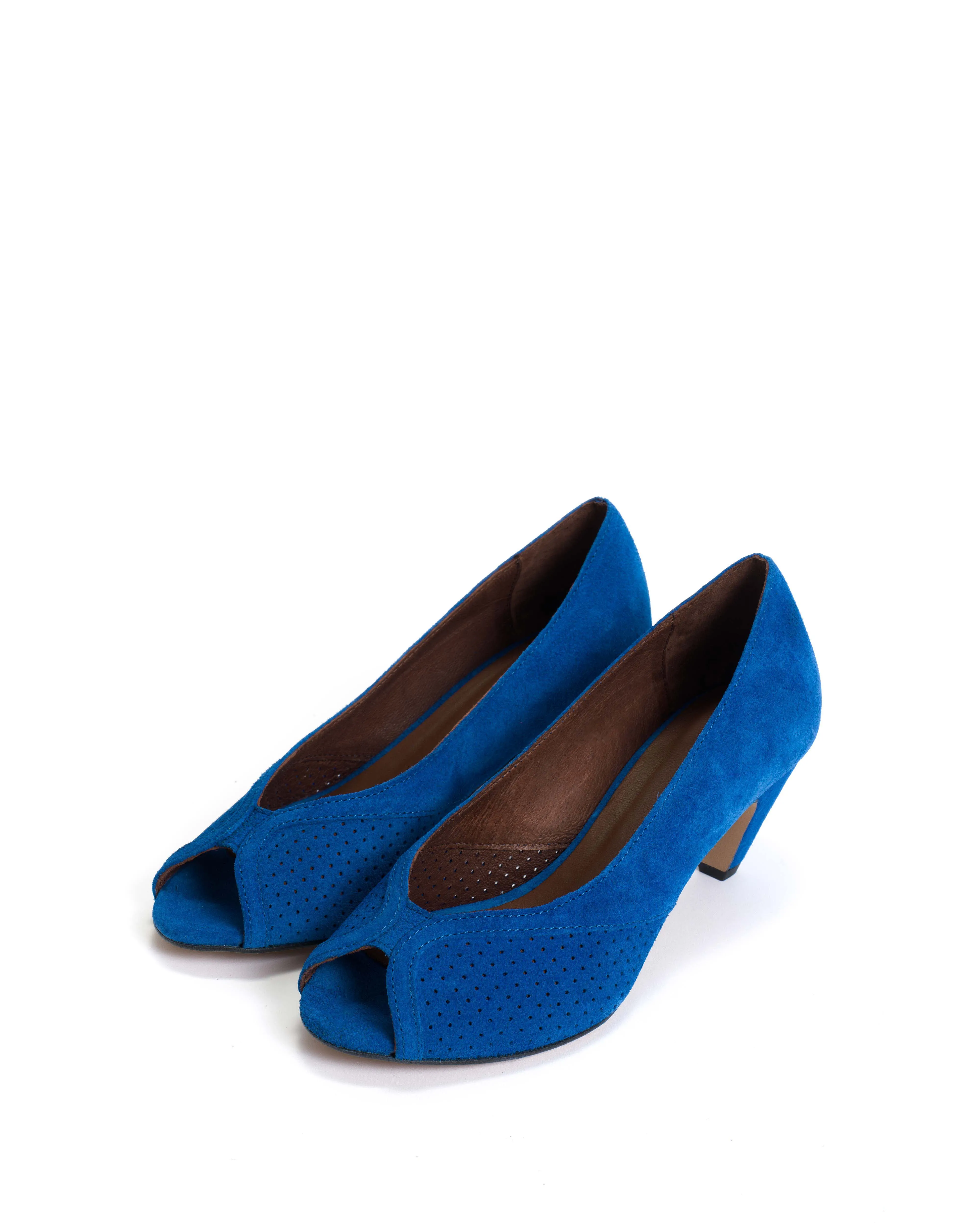 Tiffany stiletto Calf suede Electric blue sold by Anonymous Copenhagen product image thumbnail 2