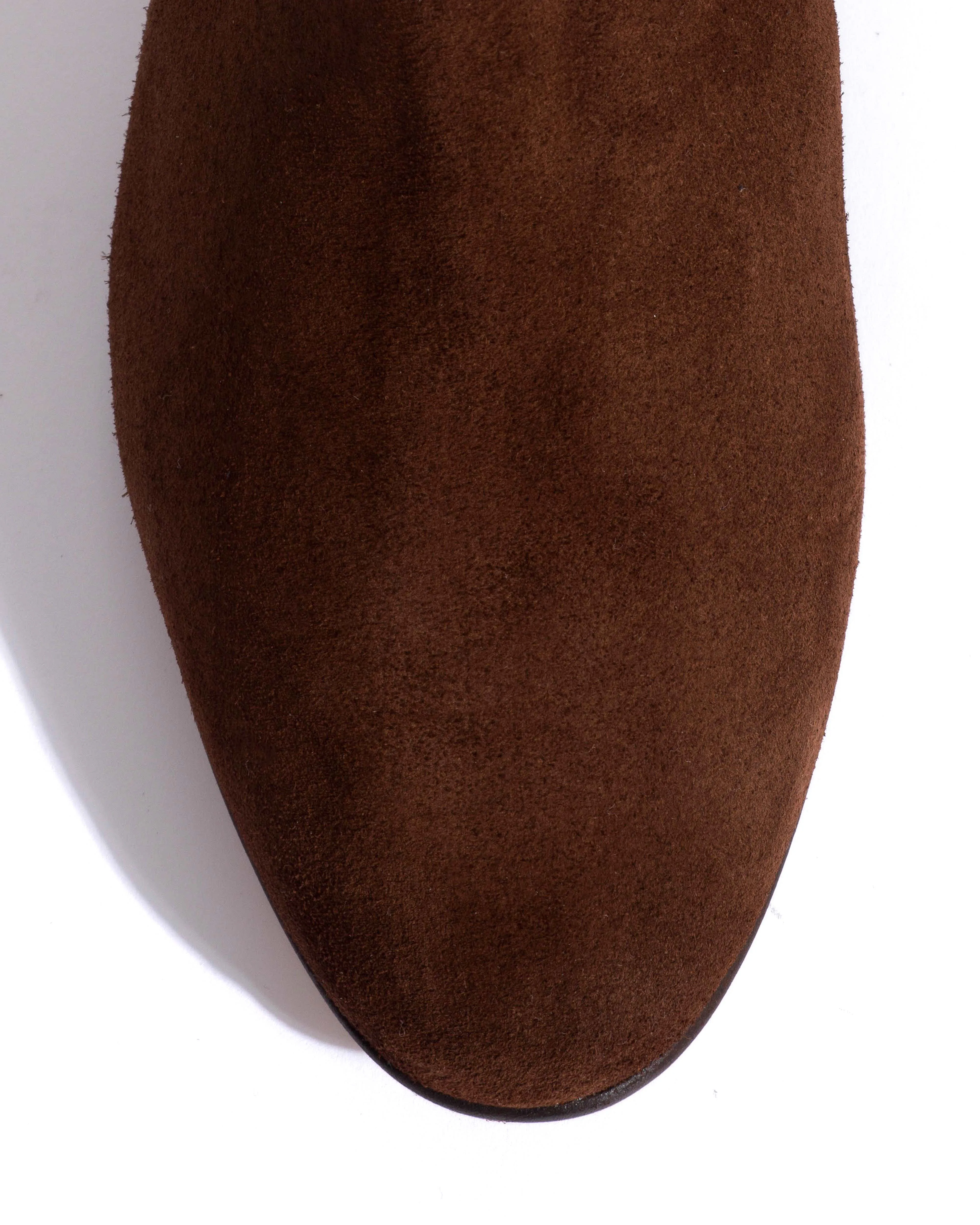 Hanny 55 Calf suede Chocolate sold by Anonymous Copenhagen product image thumbnail 5