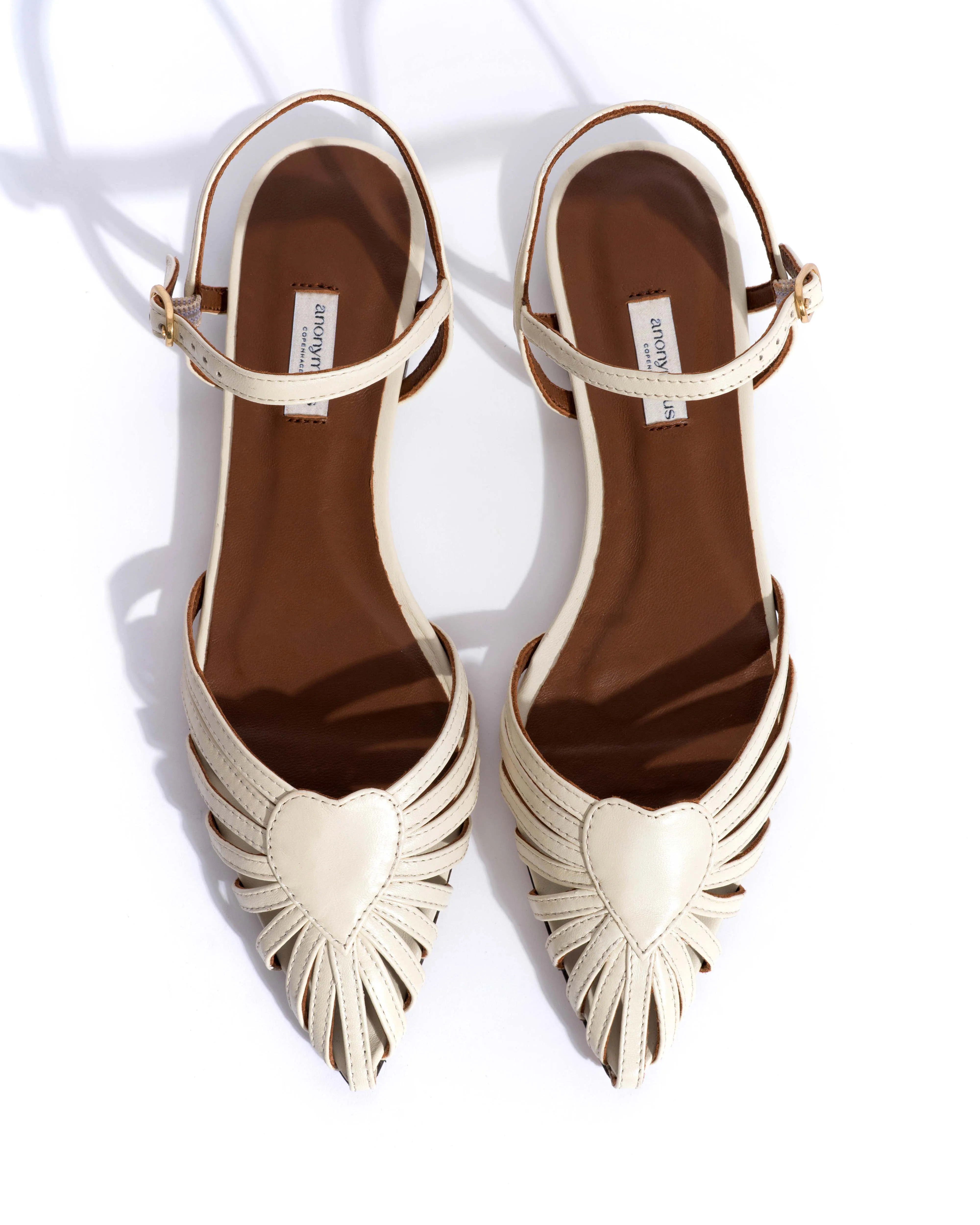 Keesha 10 Shiny lamb White sand sold by Anonymous Copenhagen product image thumbnail 4