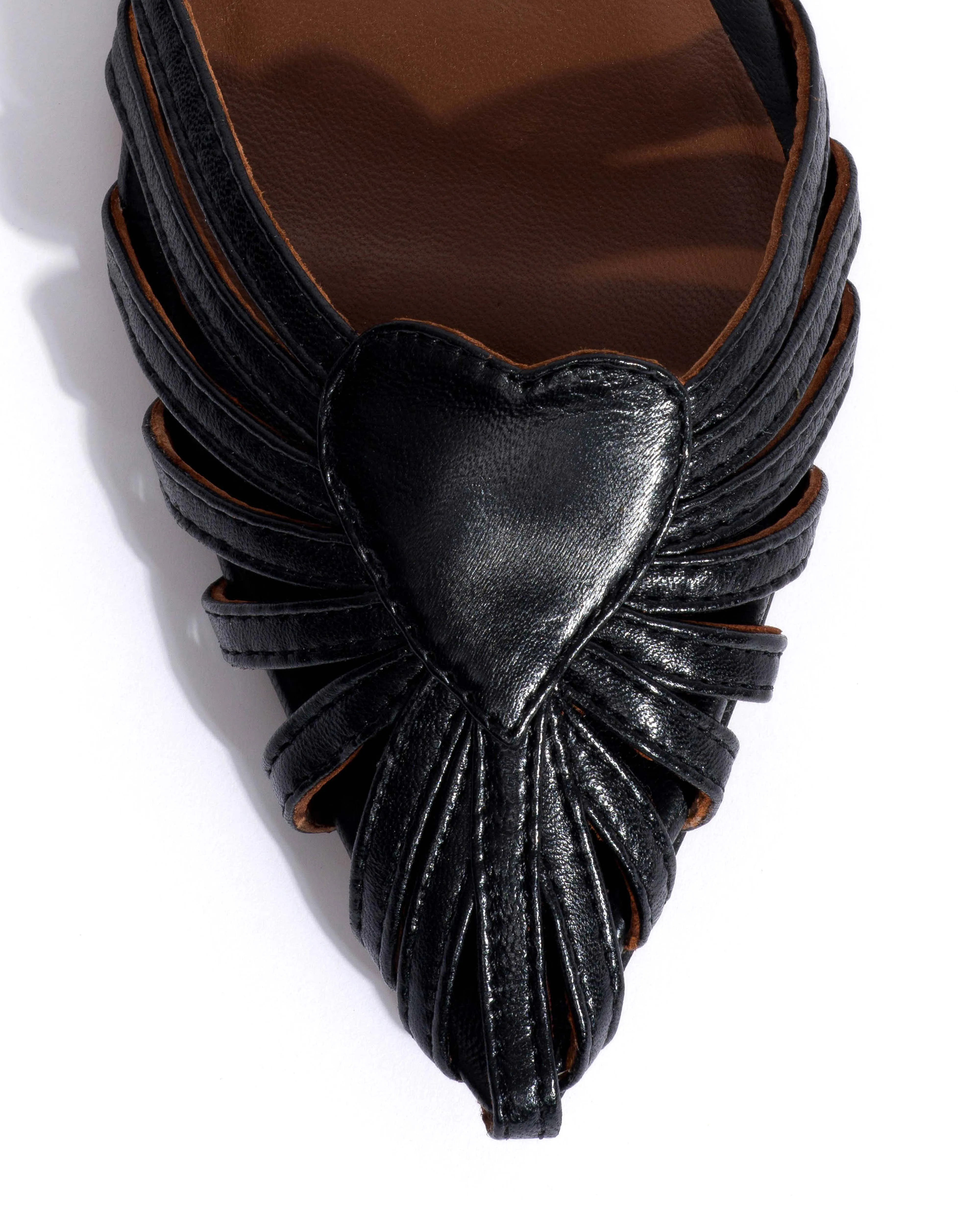 Keesha 10 Shiny lamb Black sold by Anonymous Copenhagen product image thumbnail 5