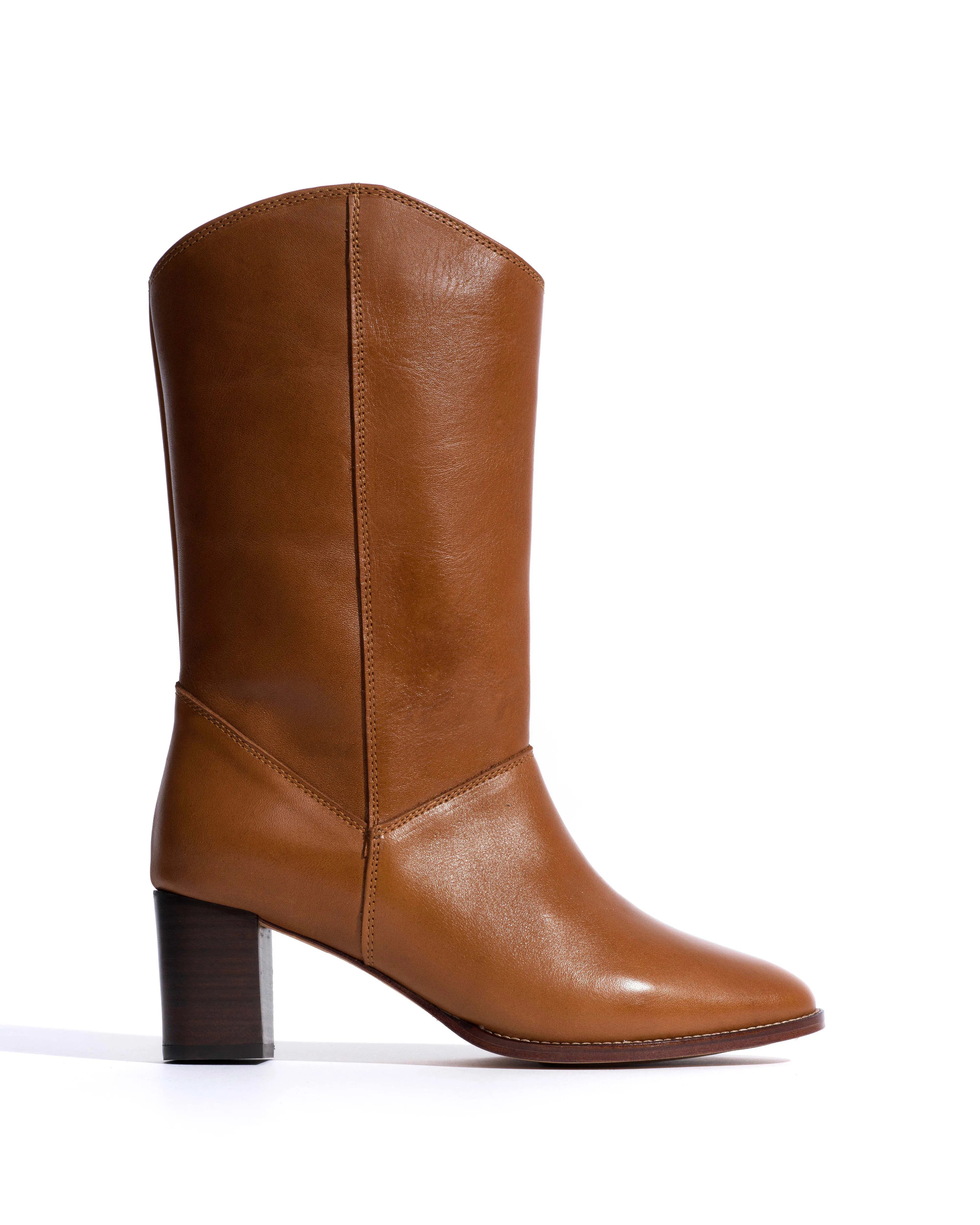 Hirah 55 Vegetal soft calf Cinnamon sold by Anonymous Copenhagen