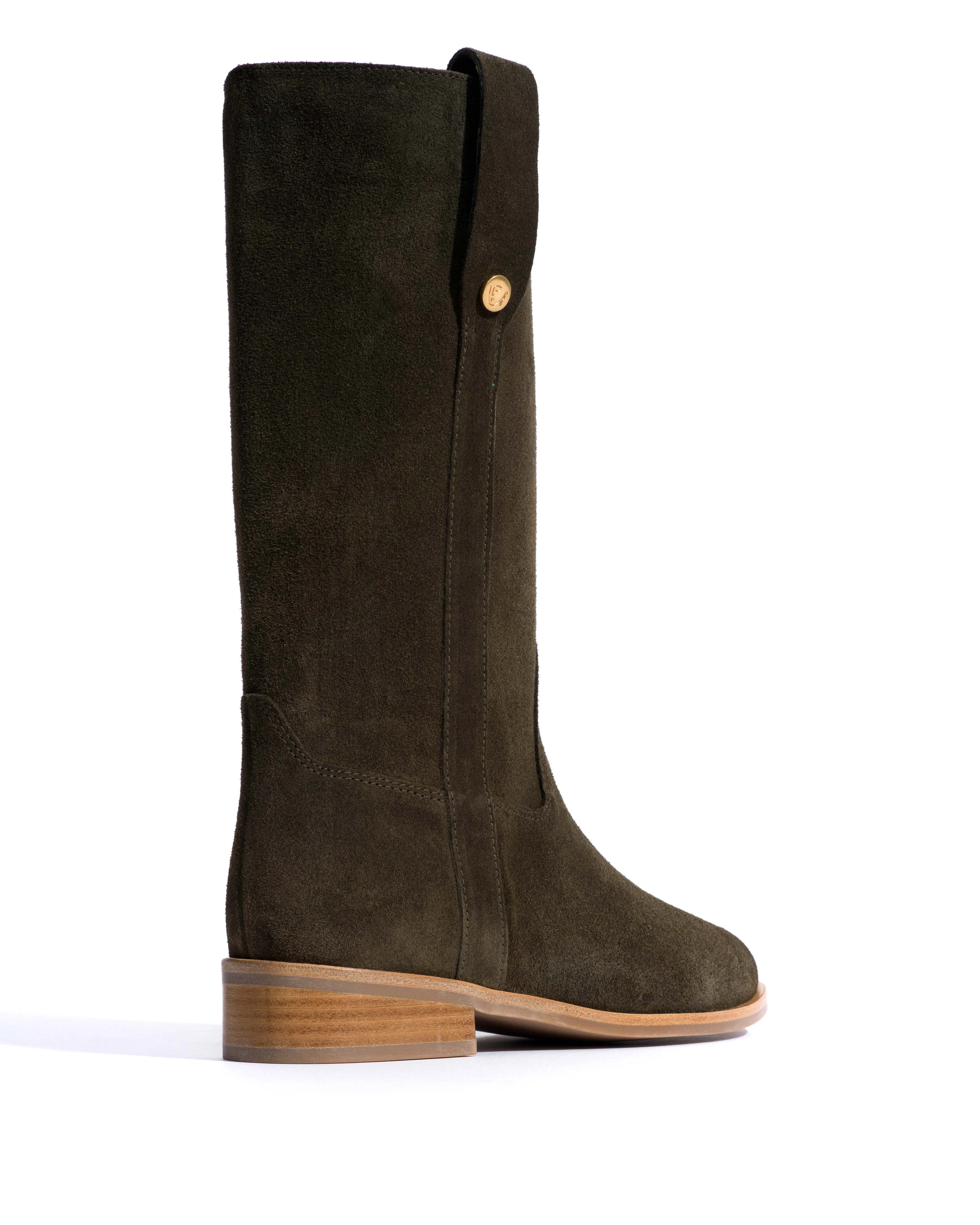 Brinesh Calf suede Moss green sold by Anonymous Copenhagen product image thumbnail 3