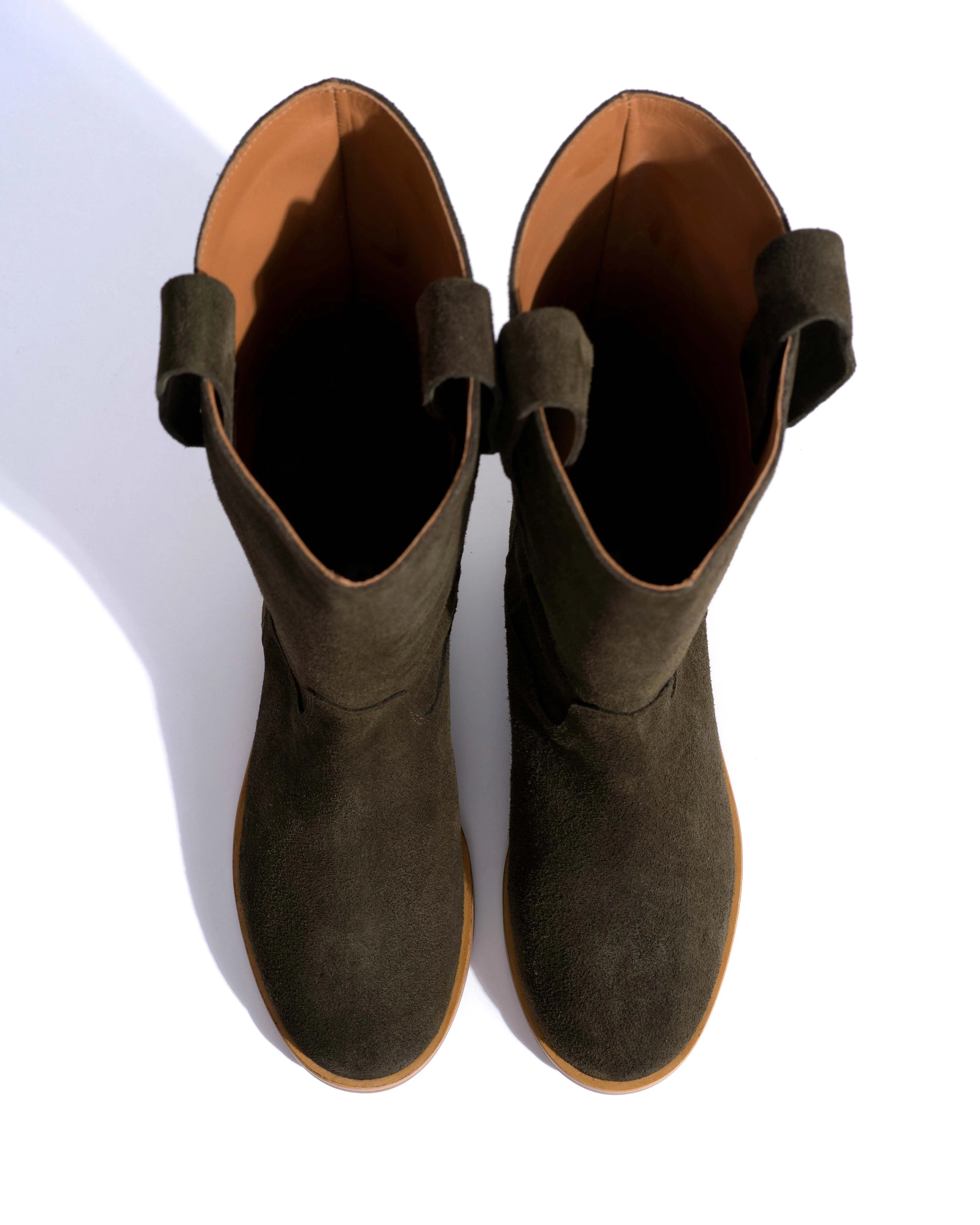 Brinesh Calf suede Moss green sold by Anonymous Copenhagen product image thumbnail 4